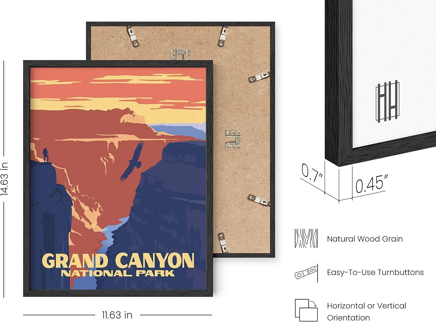 National Park -Set of 4 Vintage National Park Posters Set, Grand Canyon Art, …
