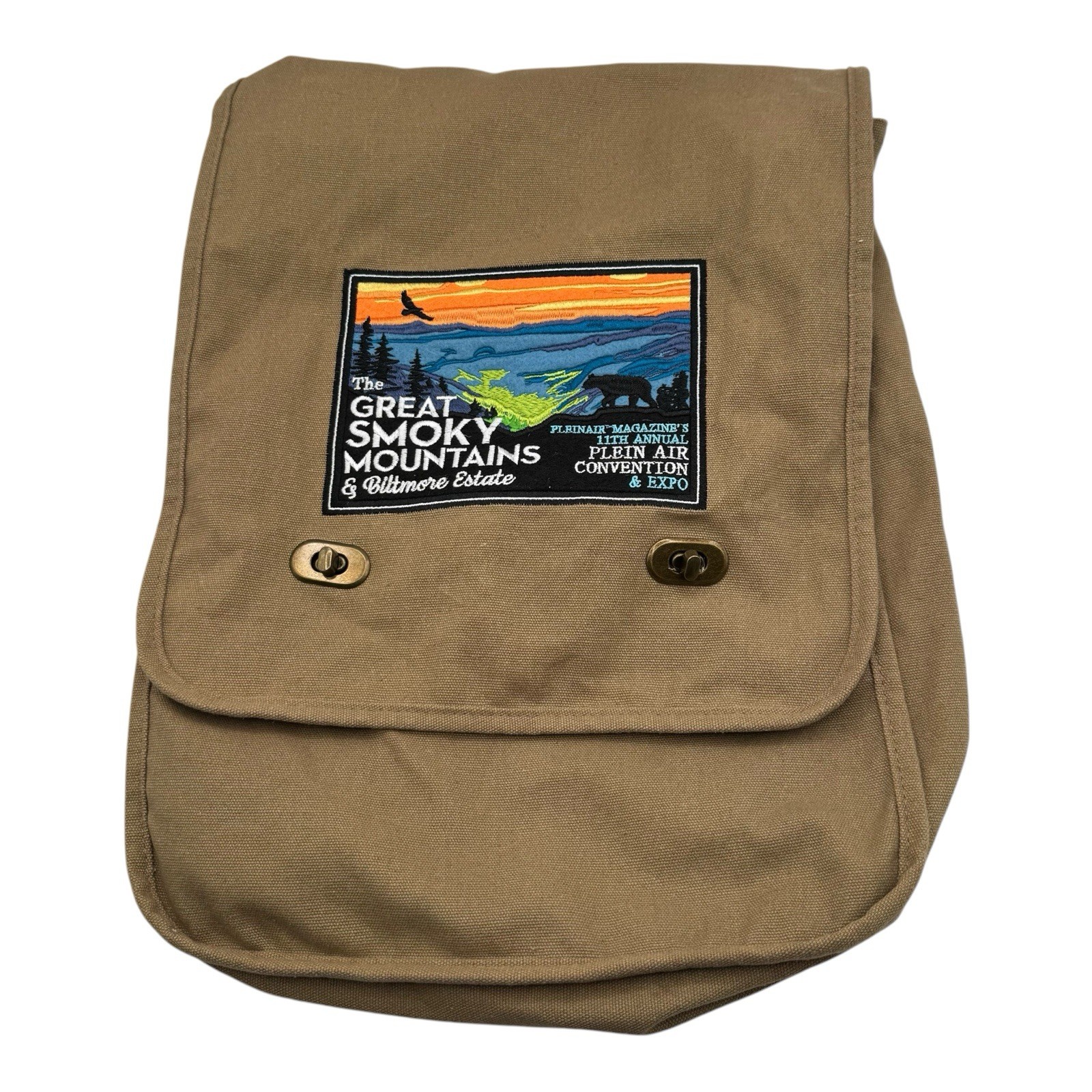 GREAT SMOKEY MOUNTAINS US National Park PATCH Plein Air Convention PACE Expo BAG