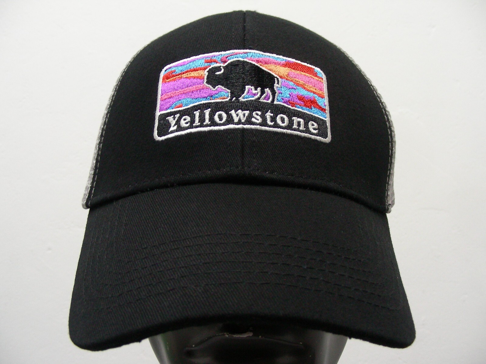 YELLOWSTONE NATIONAL PARK – One Size Adjustable SNAPBACK Baseball Cap Hat!