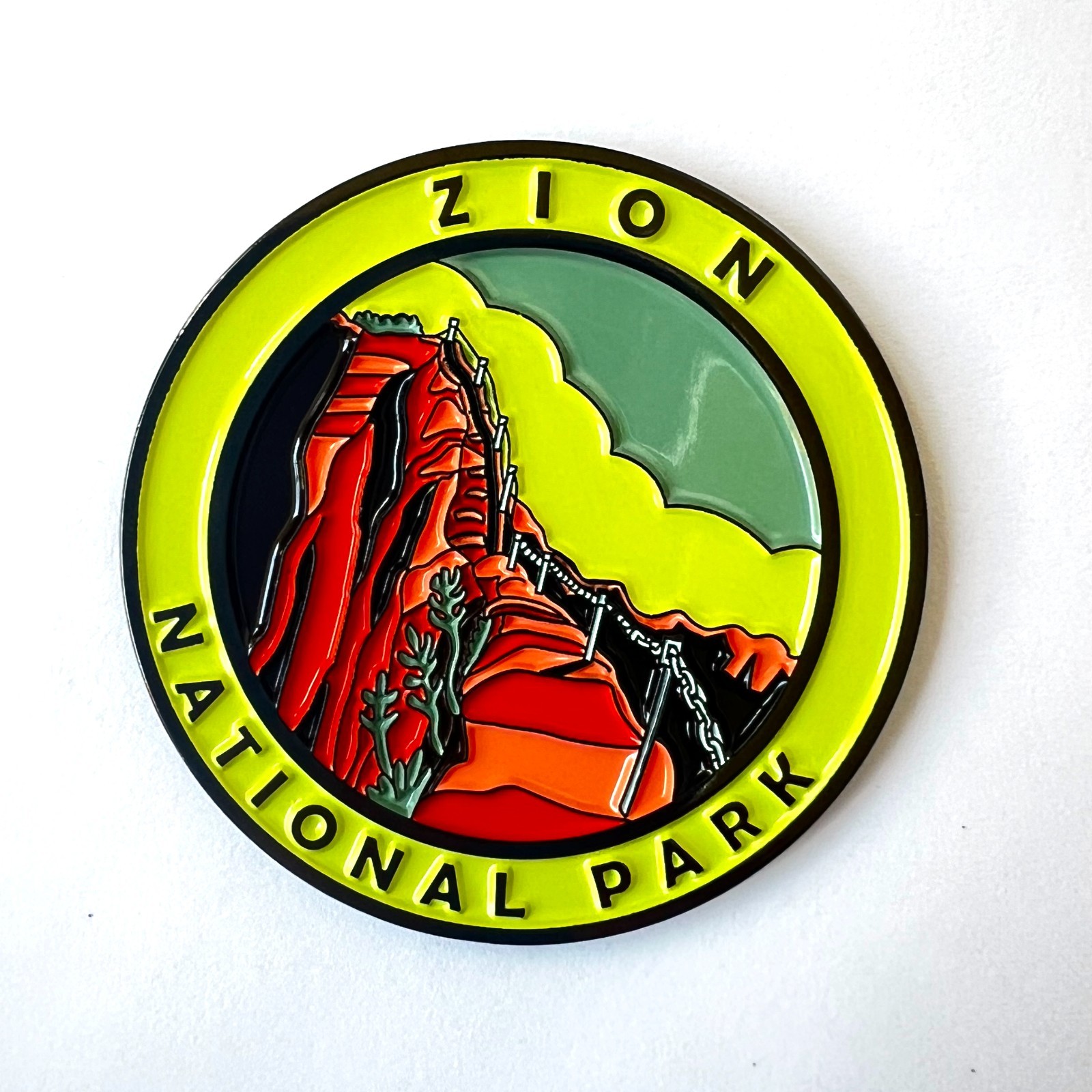 Cre8Travel Zion National Park Collectible Magnet – Angels Landing NEW