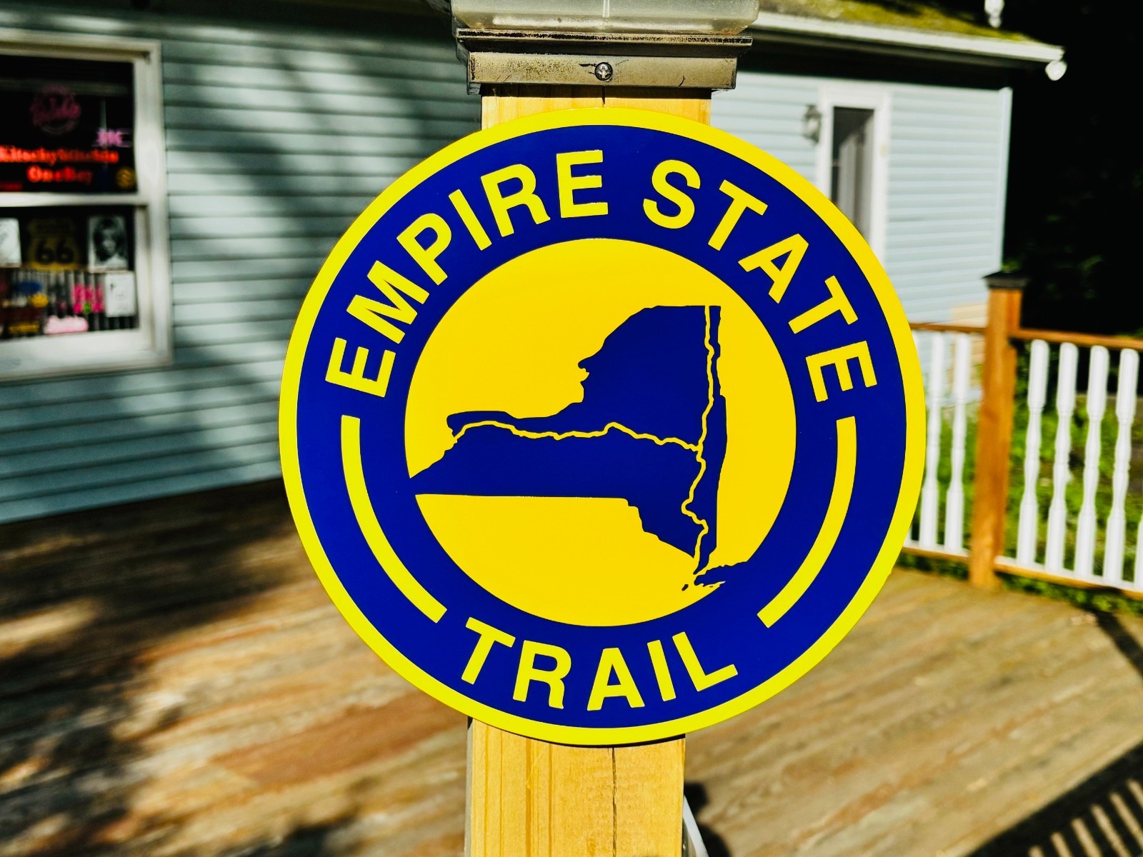 HANDMADE 10” Appalachian Trail Sign Gloss White Acrylic FREE Decal & SHIPPING