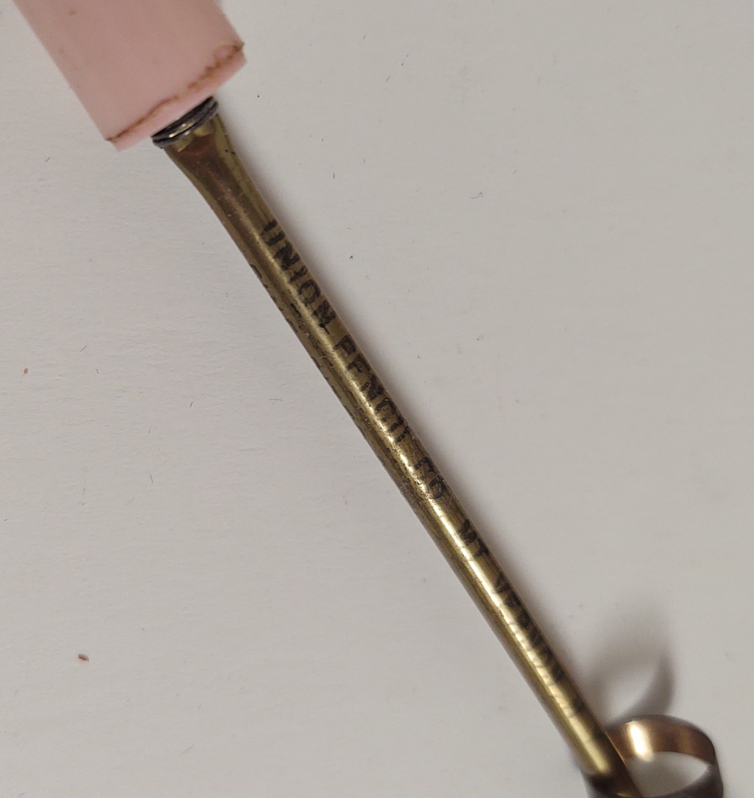Vintage Union Pencil Co. New York Pen Thermometer Yellowstone Park Advertising