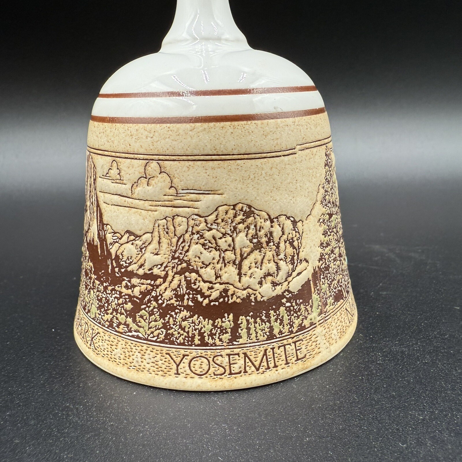 Vintage Yosemite National Park Ceramic Bell Souvenir Travel Collectible