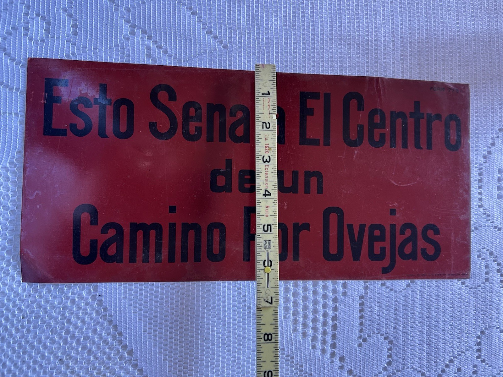 Vintage Colorado Forestry Metal Sign