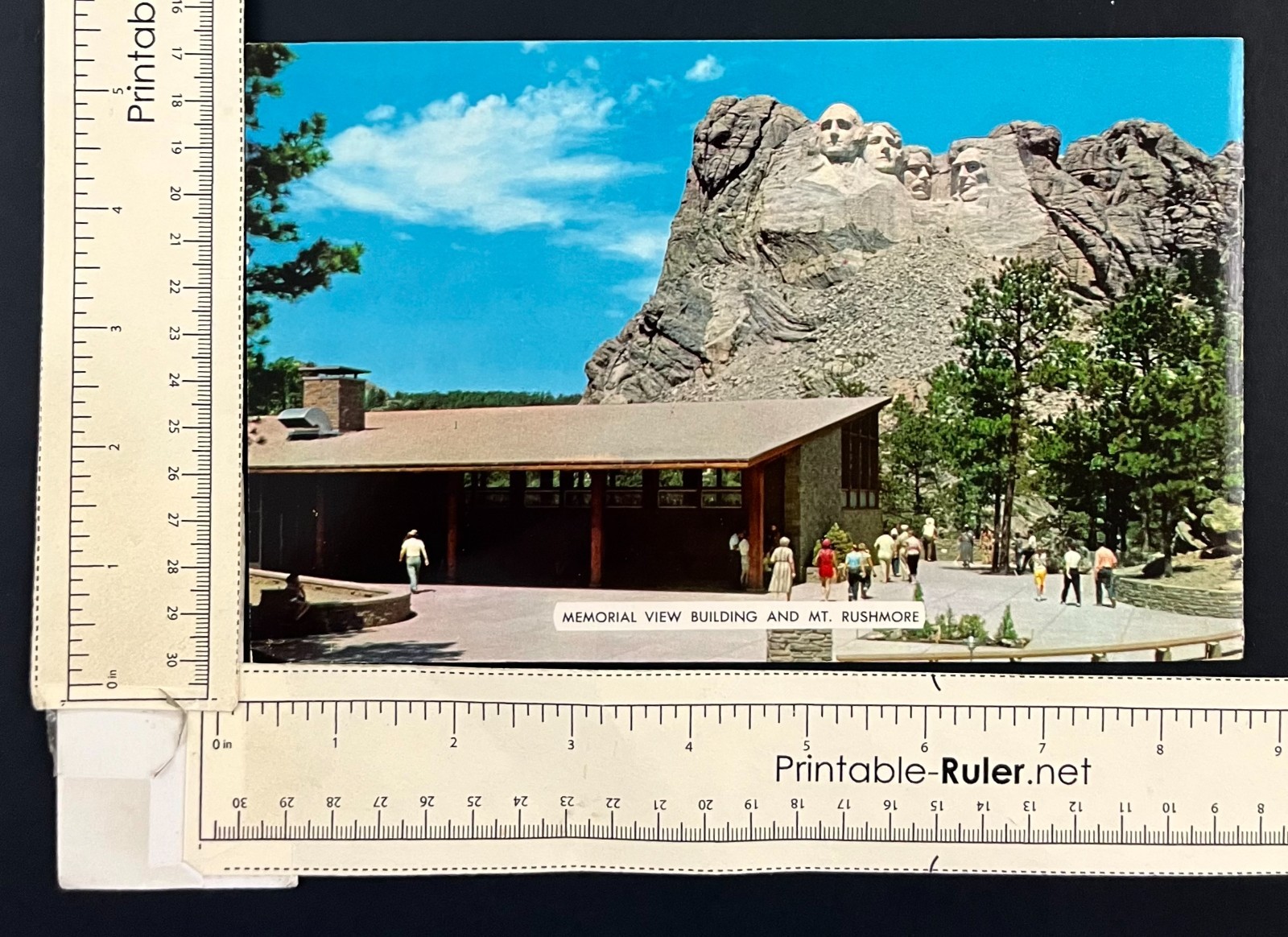 1958 Mt Rushmore Black Hills SD Souvenir Pictorial Guide Vintage Booklet