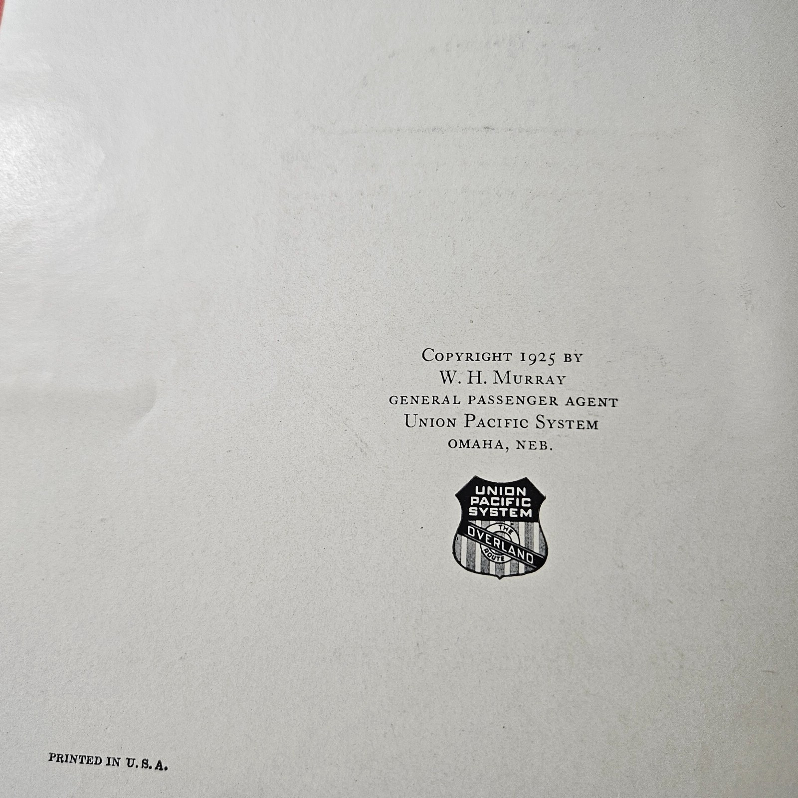 1925 Union Pacific RR Catalog Zion National Park Bryce Canyon & More