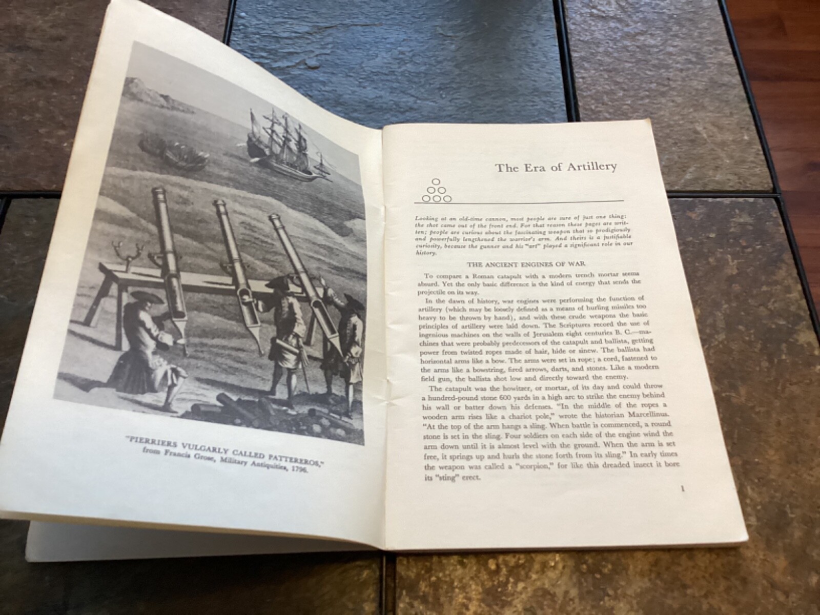 1962 “Artillery Through The Ages” National Park Service Booklet