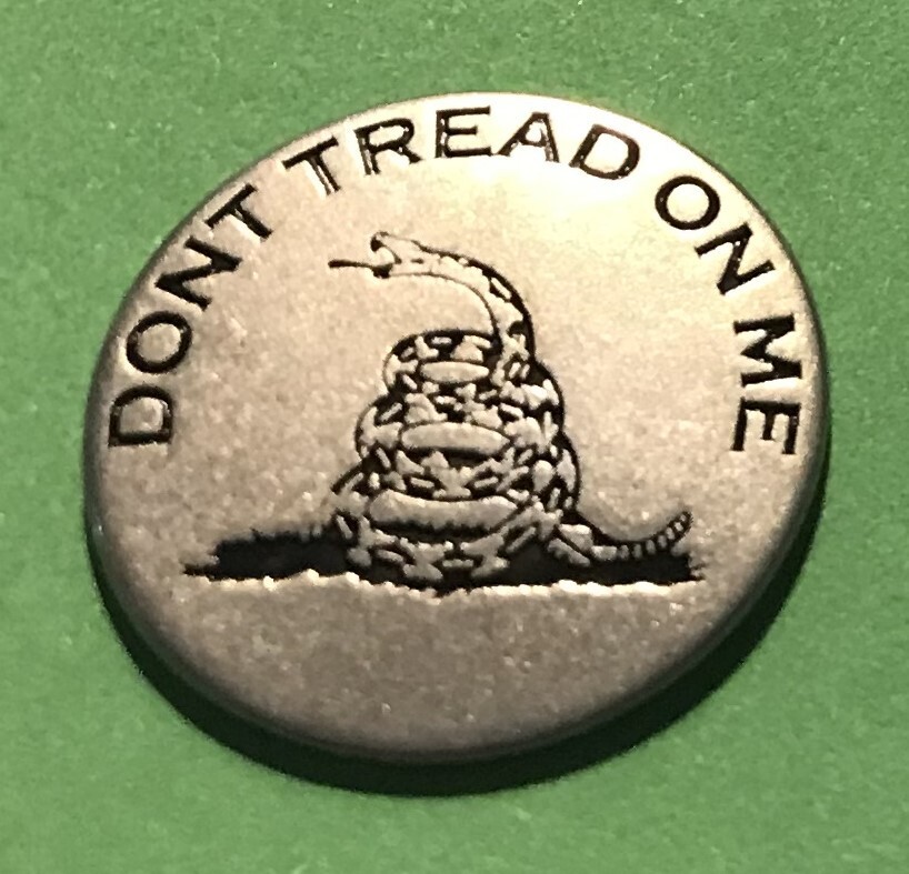 Colonial Williamsburg Gadsden Flag-Don’t Tread On Me Token