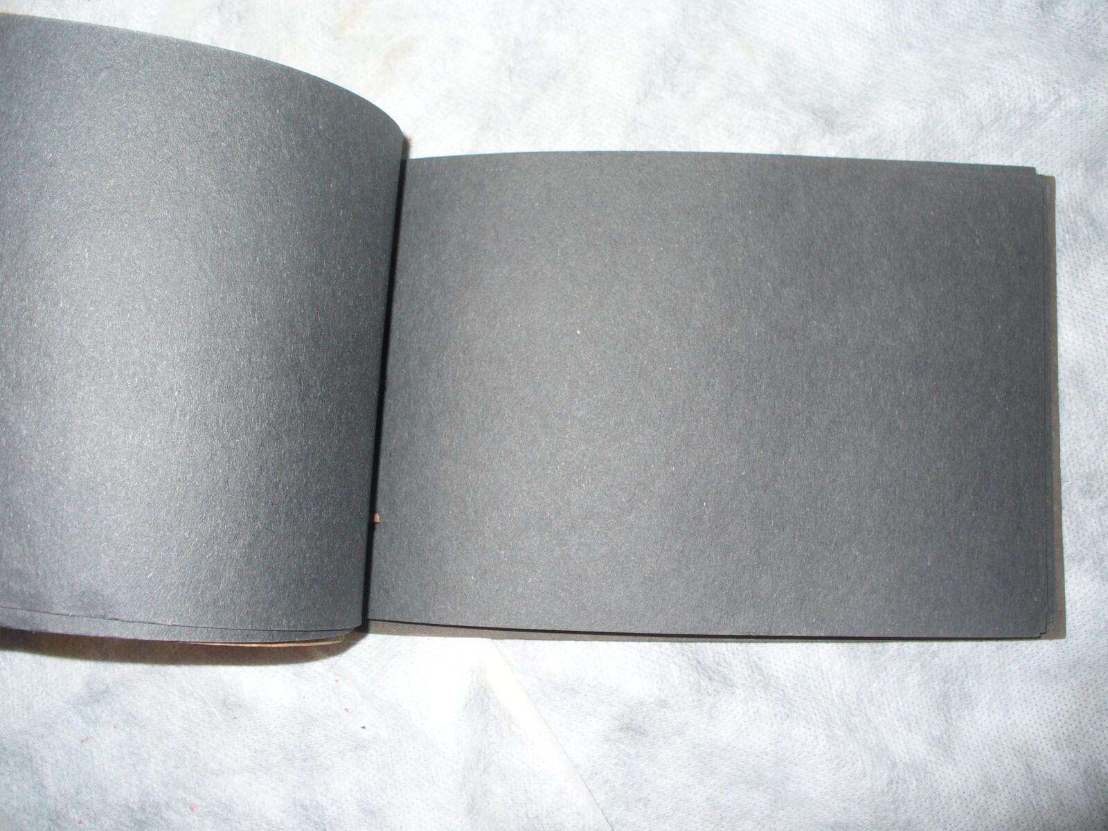 Yellowstone Park Vintage Leather Bound Scrapbook Album