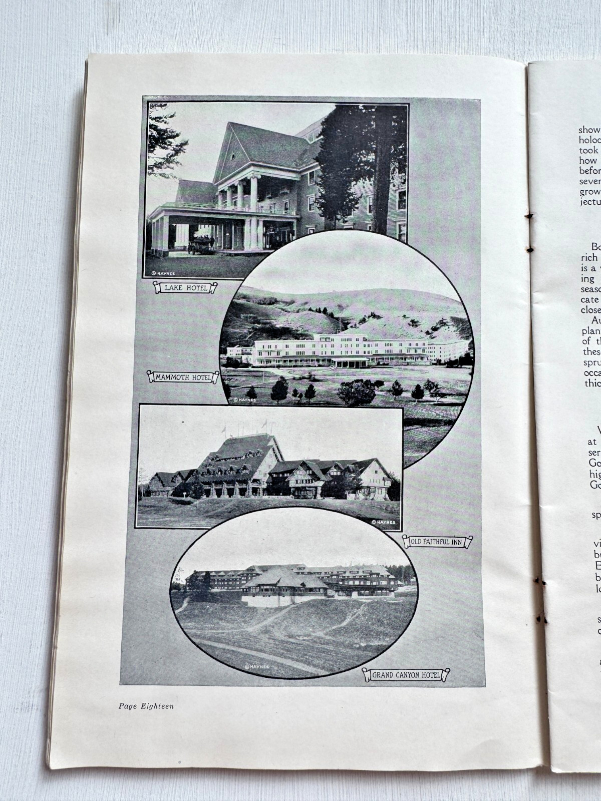 1920’s Yellowstone National Park Travel Guide by Northern Pacific Railroad