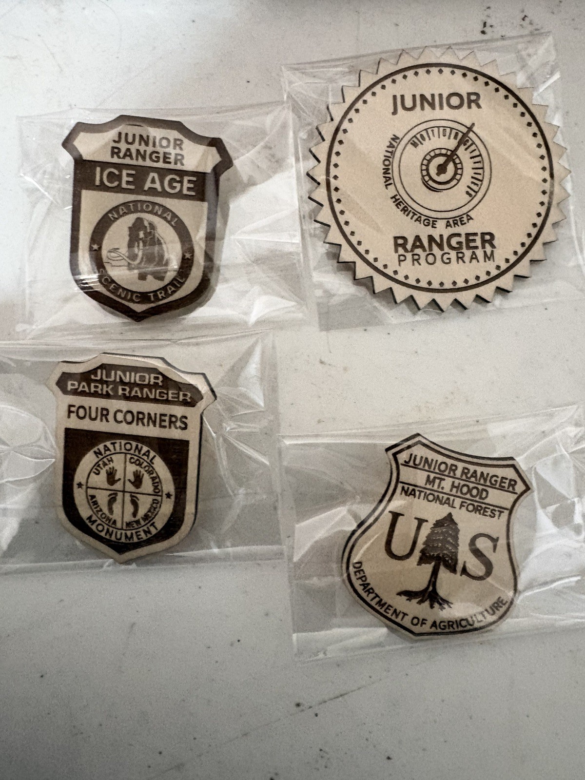 All National Park Service Junior Ranger Badges – Sold Individually