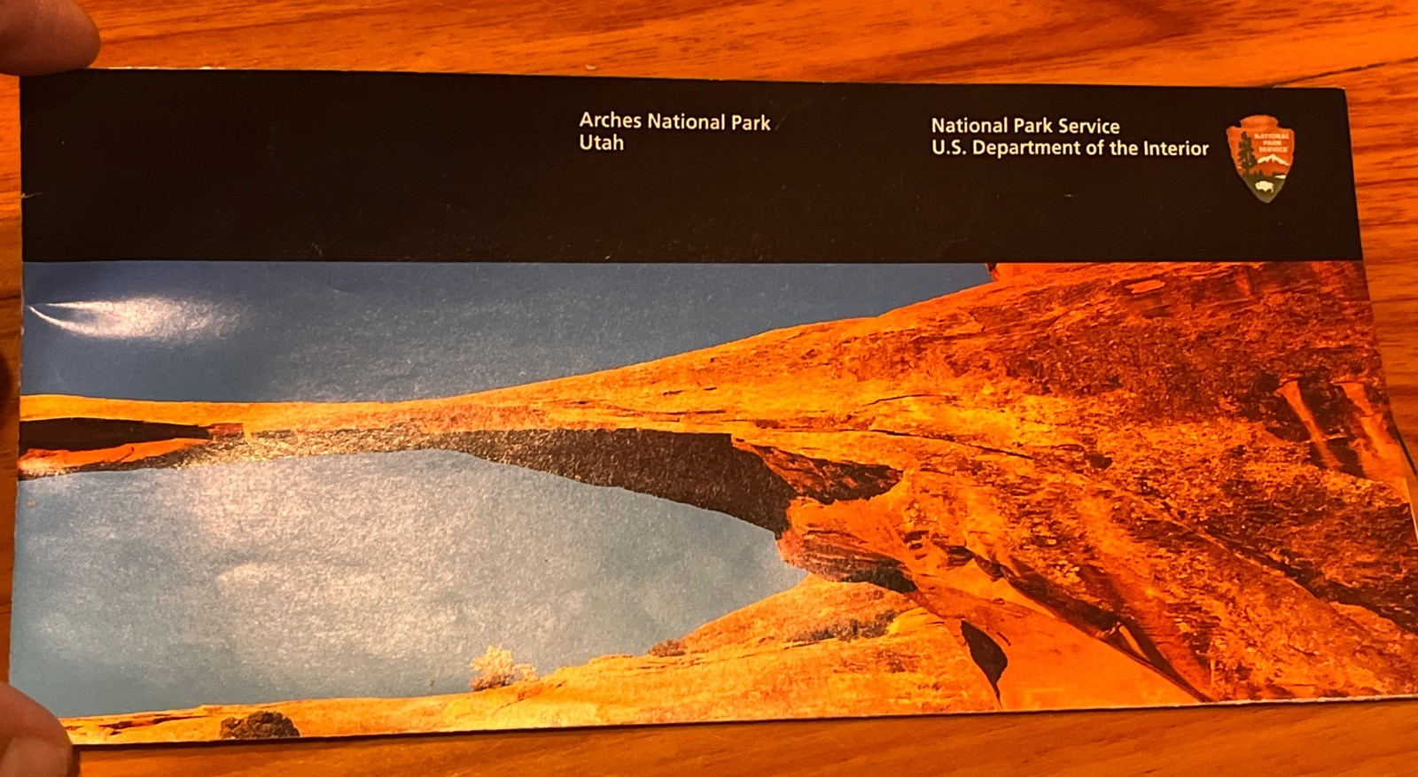 New ARCHES NP – Utah NATIONAL PARK SERVICE UNIGRID BROCHURE Mighty 5 Free Ship