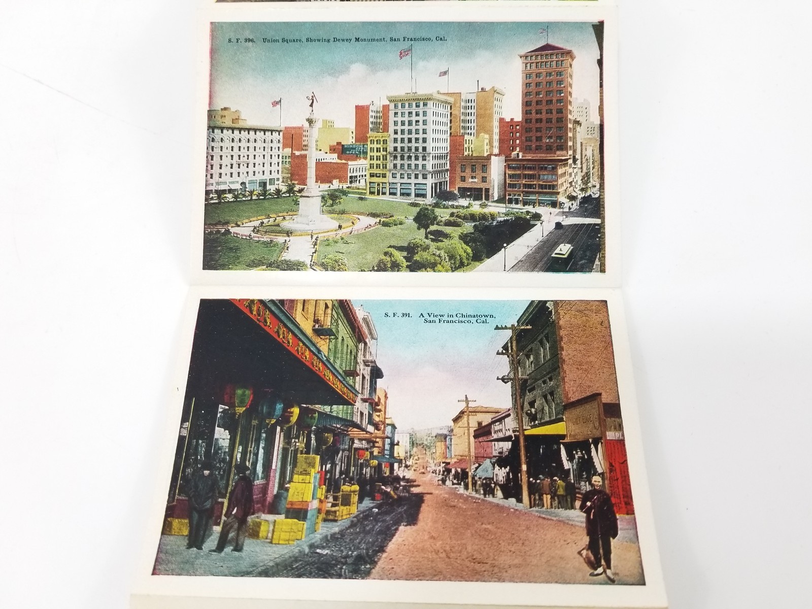 Vintage San Francisco 1900s Post Card Souvenir Folder 1 Cent, Neat Art, Nice