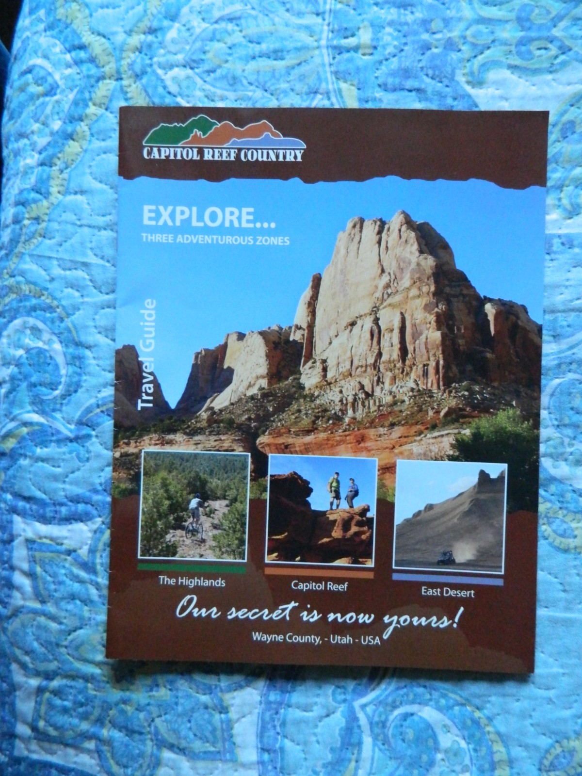 Canyonlands & Capitol Reef National Park Guide Maps