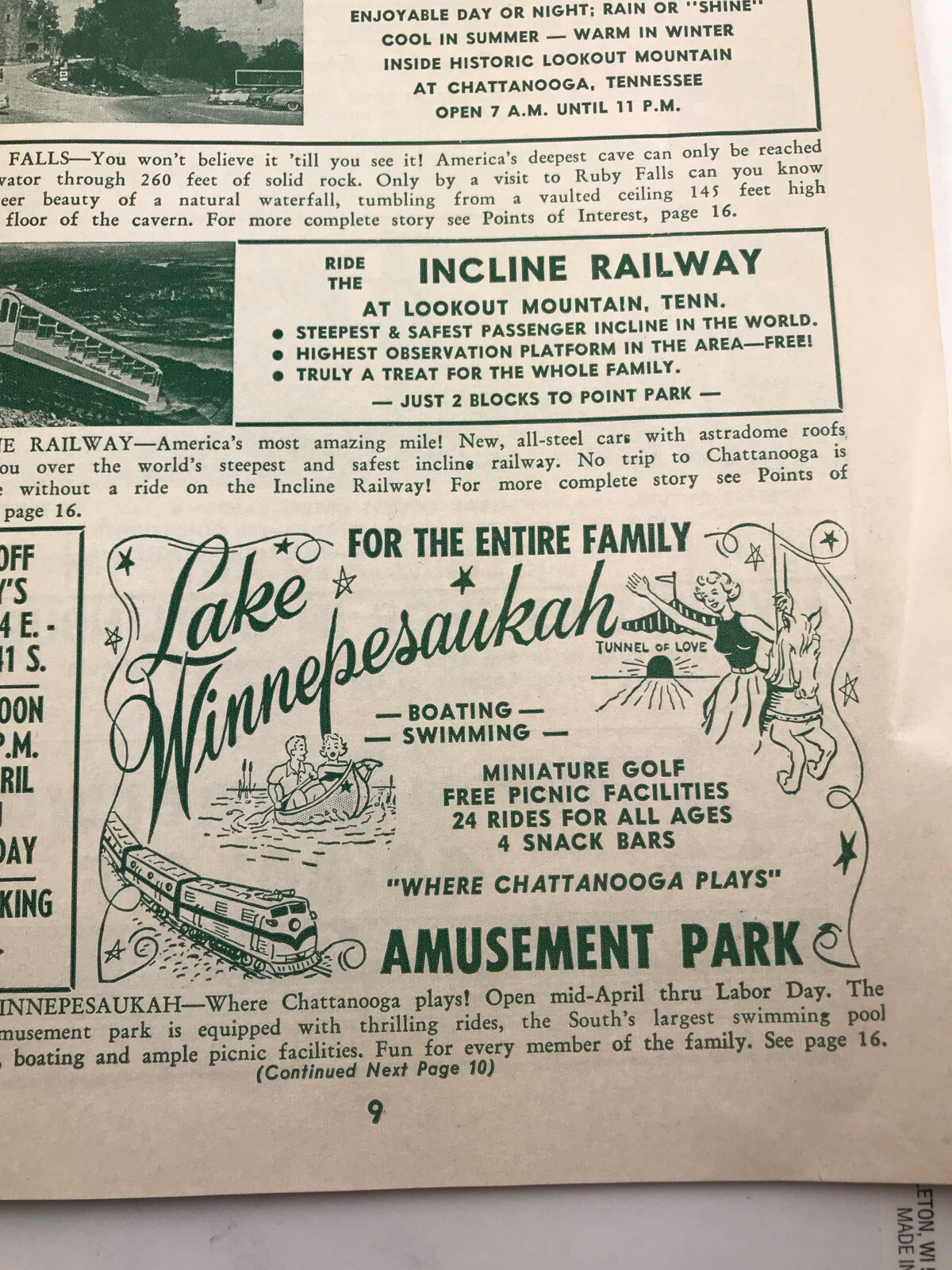 1963 This Week in the Land of the Smokies & The Southern Highlands Booklet