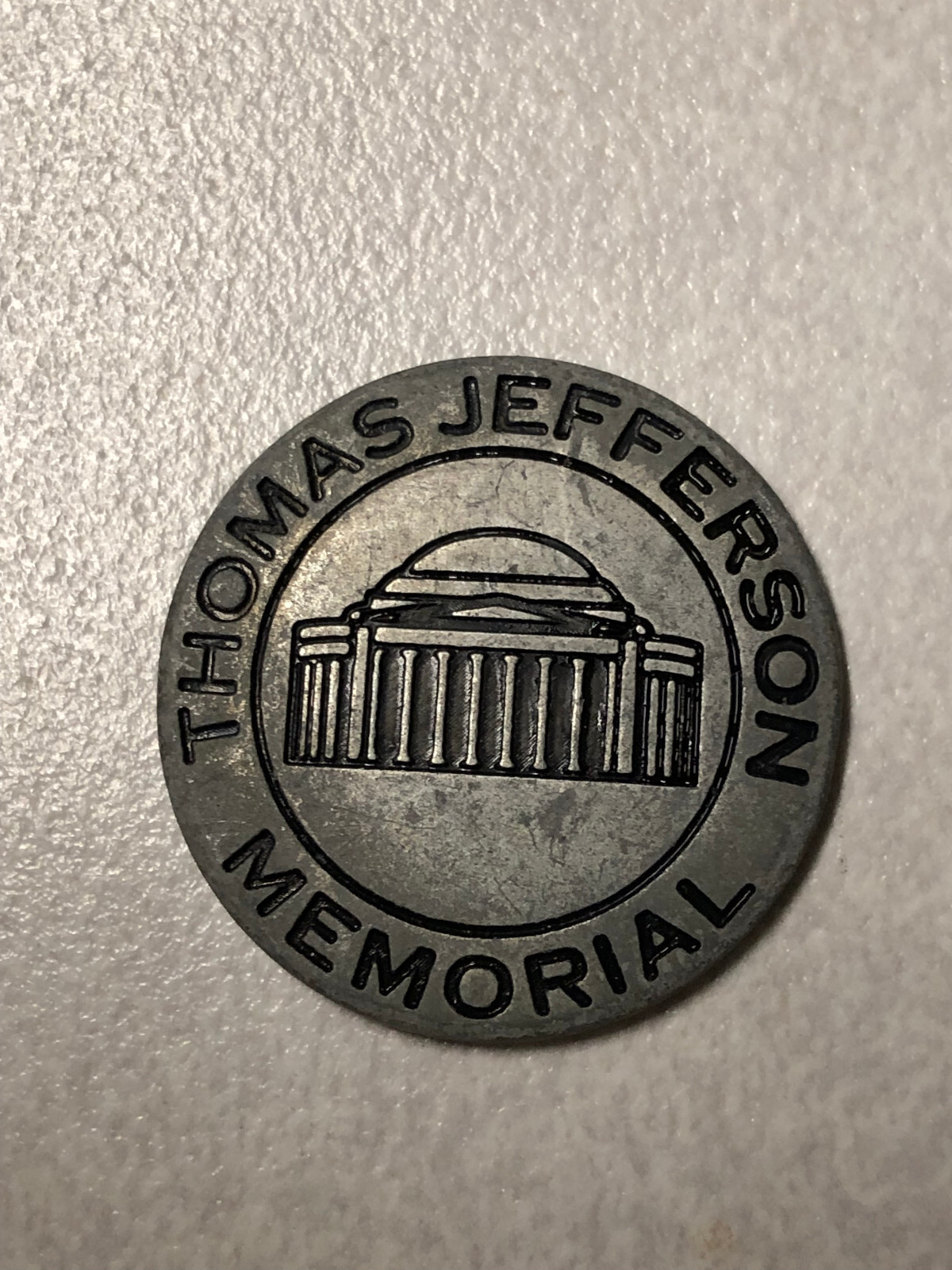 National Park Service Token Washington D.C. Thomas Jefferson Memorial