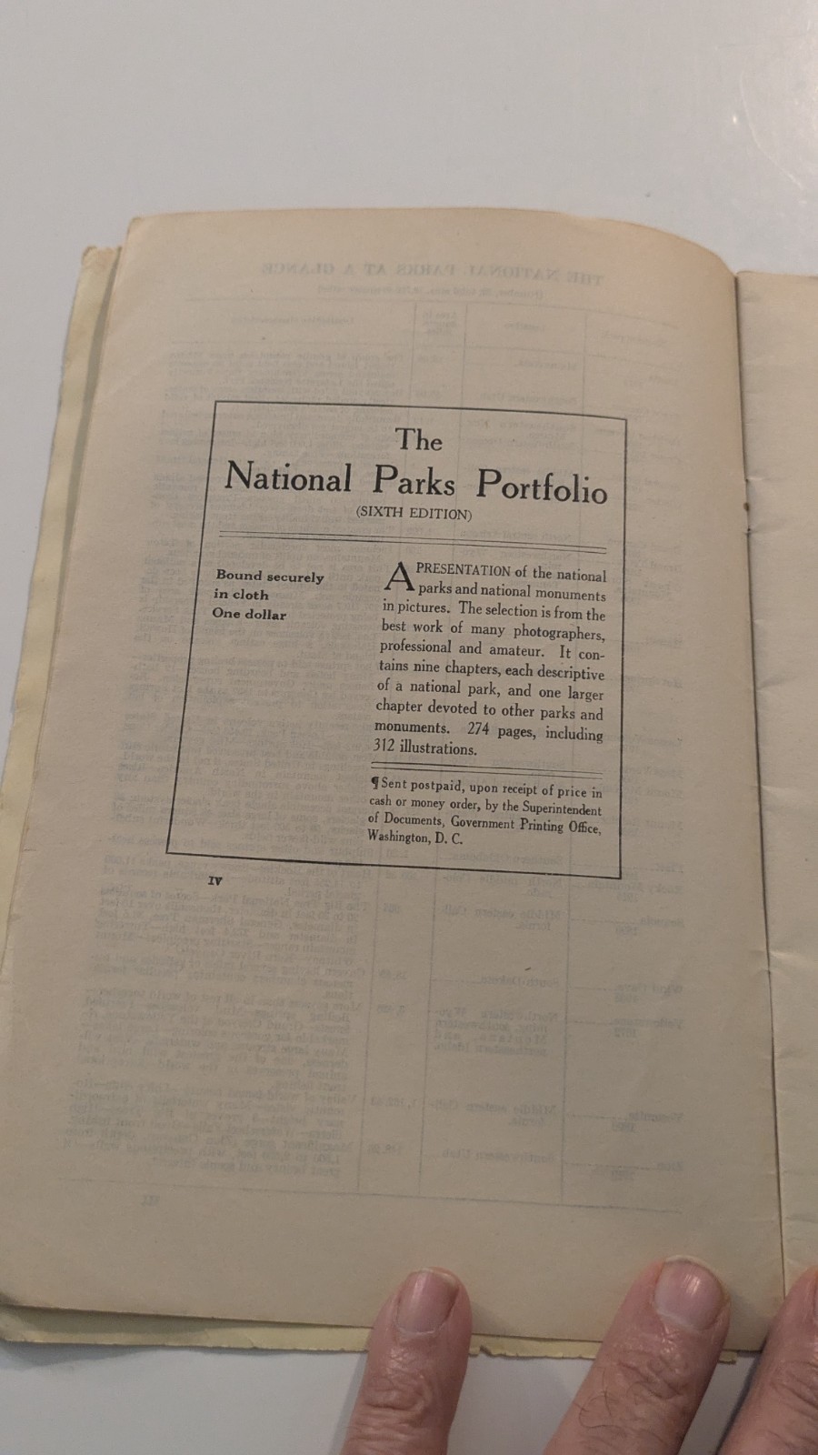 1932 Zion & Bryce Canyon Utah National Parks Brochure National Park Service