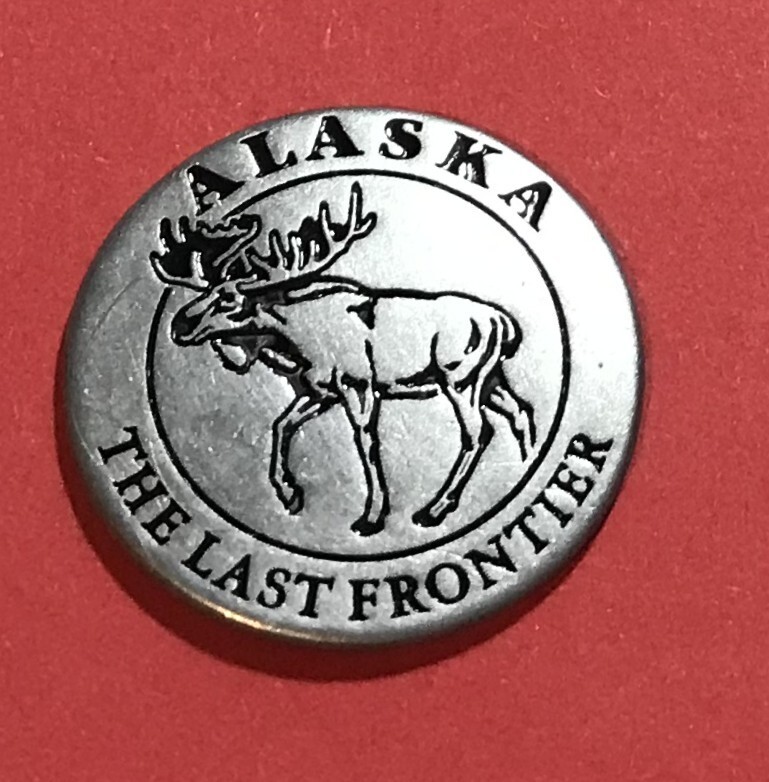 Alaska Statehood Moose Collectible Token