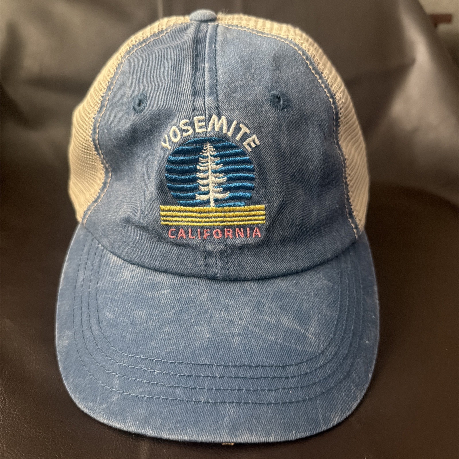 YOSEMITE NATIONAL PARK CALIFORNIA BASEBALL HAT BALL CAP TRUCKER ADJUSTABLE “NEW”