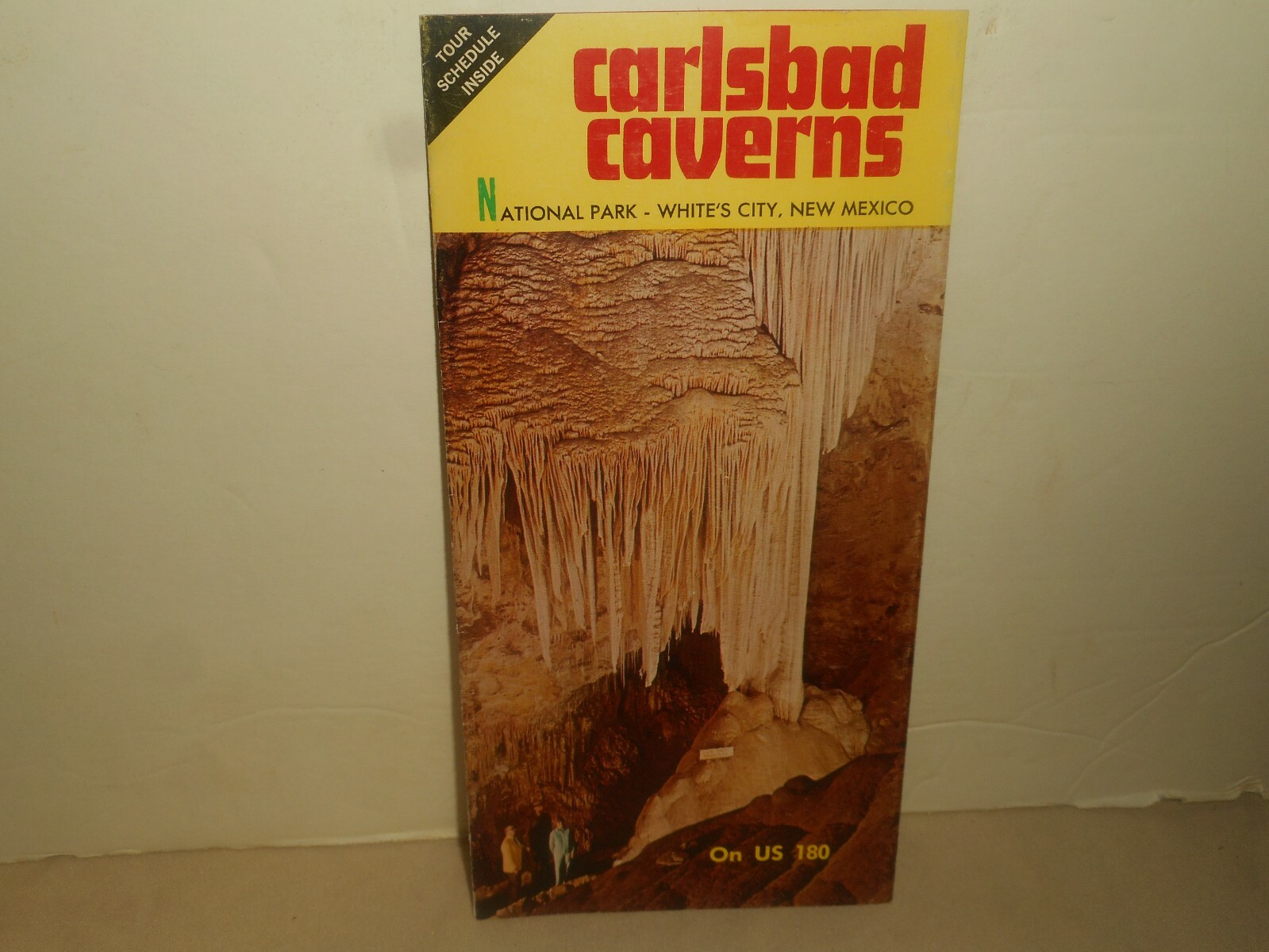 New Mexico Carlsbad Caverns National Park White City, NM Brochure 1964