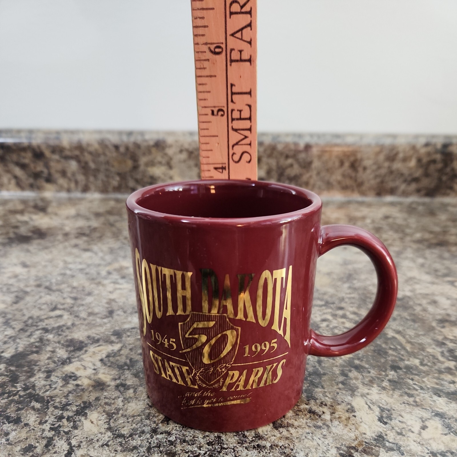 Vintage South Dakota State Parks 50 Years Anniversary Coffee Mug Cup 1995