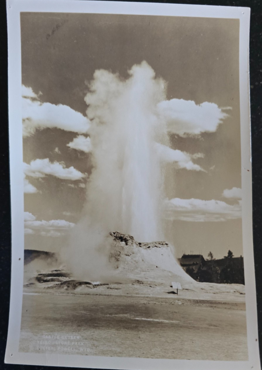 17 Real Photos, Yellowstone Park, 1930’s, Albert Lucier, Powell, Wyoming