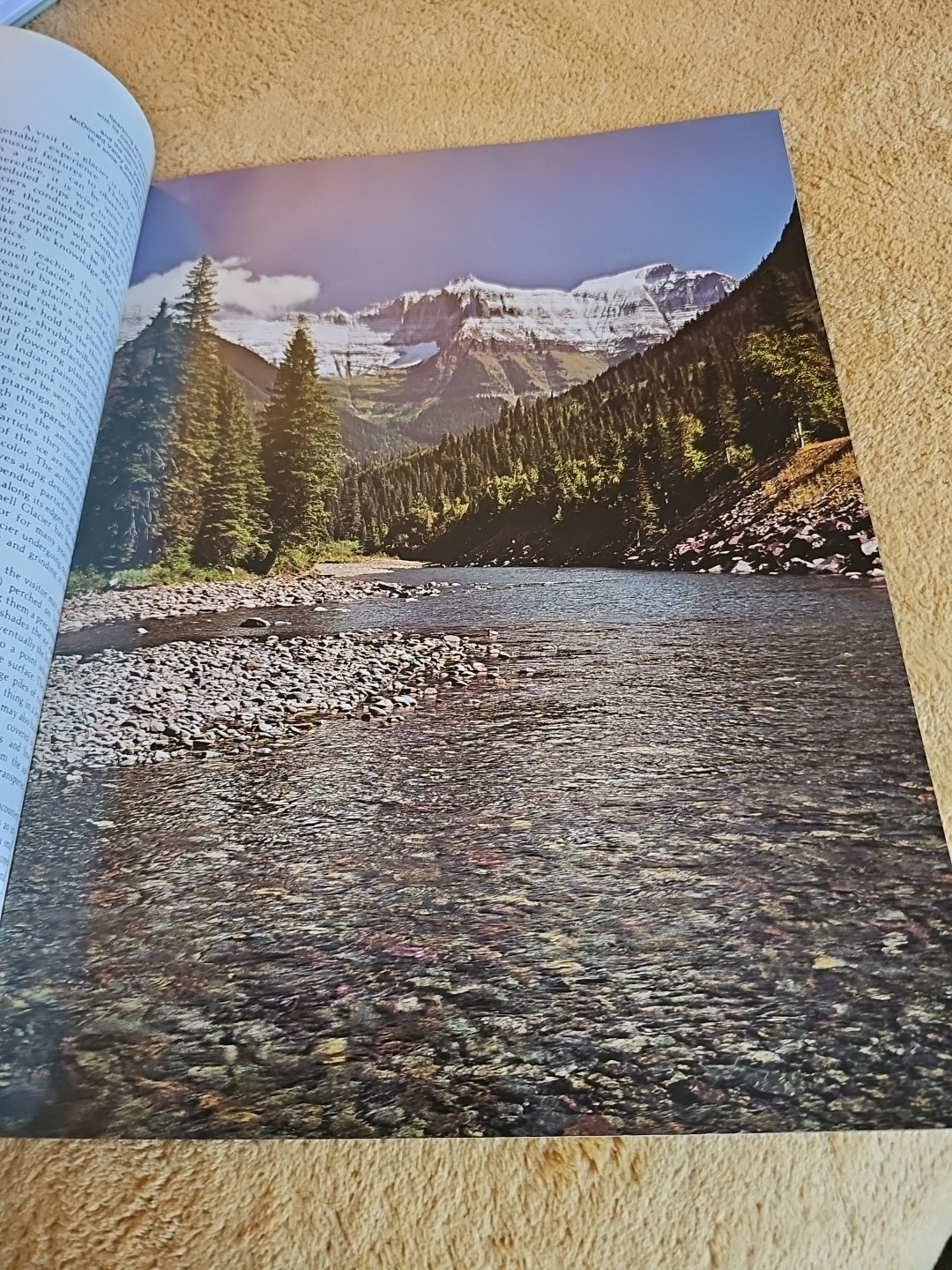 National Parkways Guide To Glacier & Waterton Lakes National Parks Vintage 1974