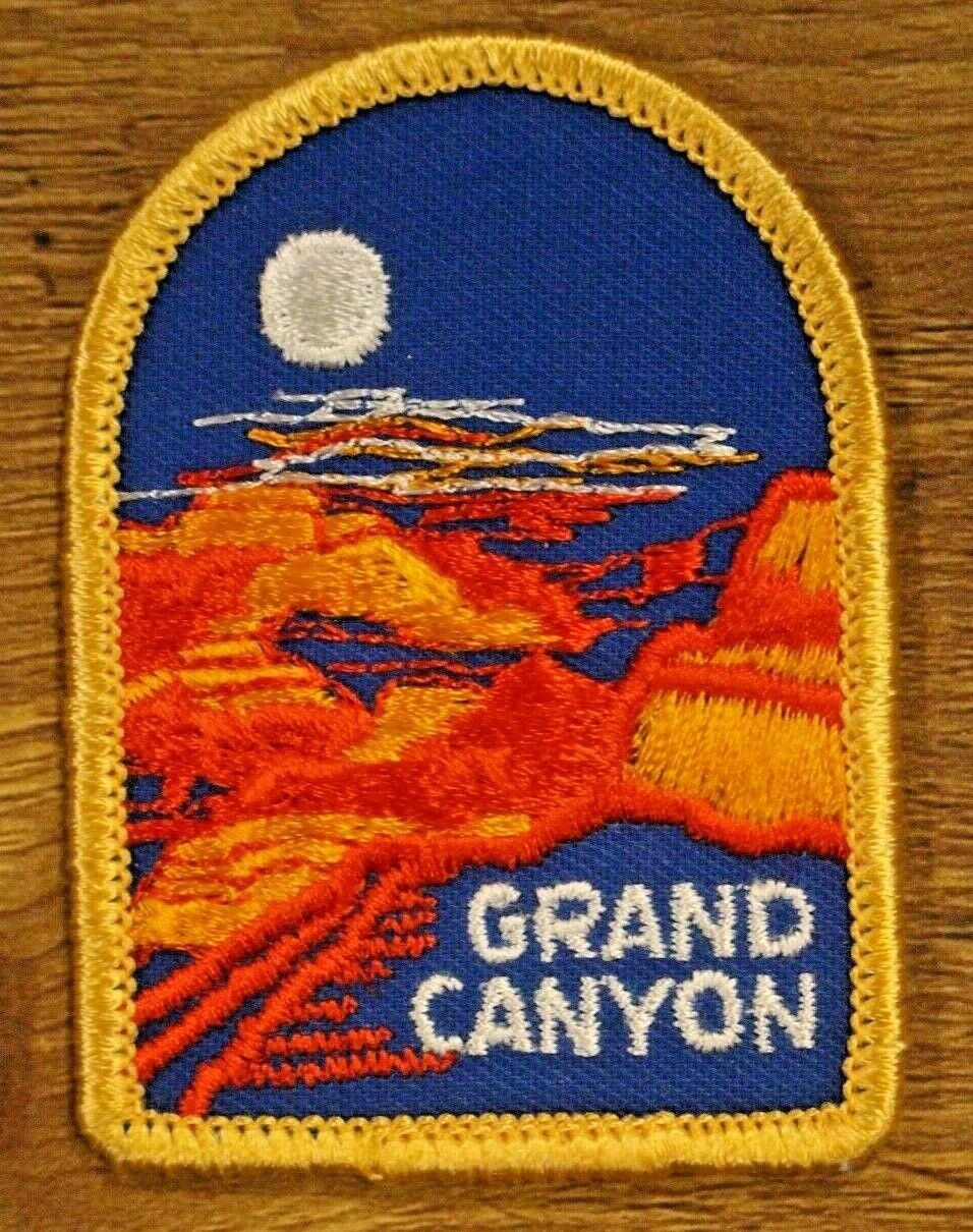 Grand Canyon Sew Iron On Patch Souvenir Arizona National Park AZ