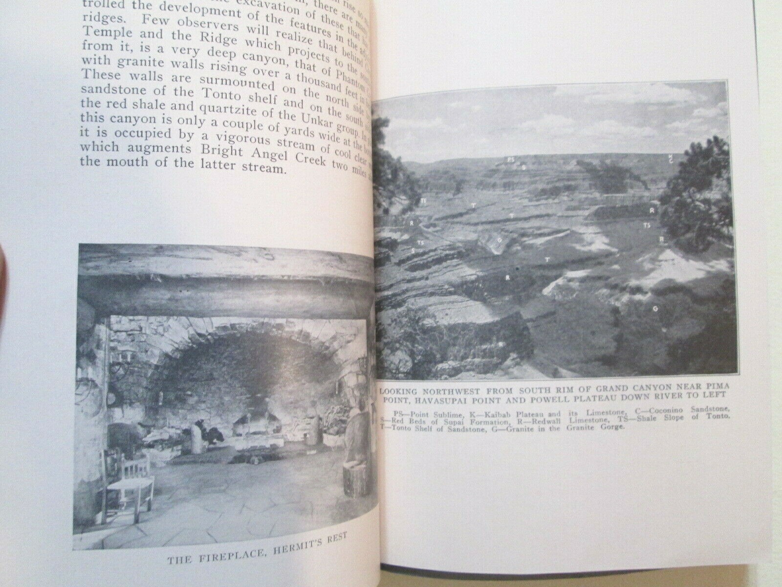 STORY OF THE GRAND CANYON OF ARIZONA Book BY FRED HARVEY 9th Ed 1926 w/ Maps