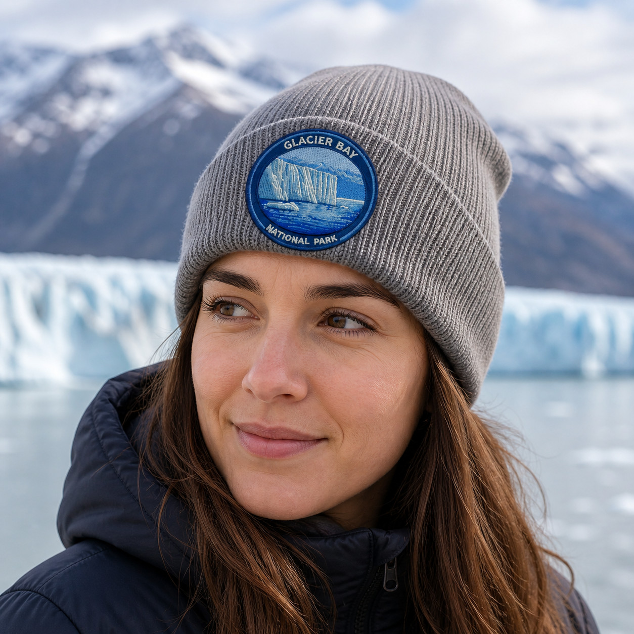 Glacier Bay National Park Embroidered Patch: Alaska Travel Souvenir Badge 3 Inch