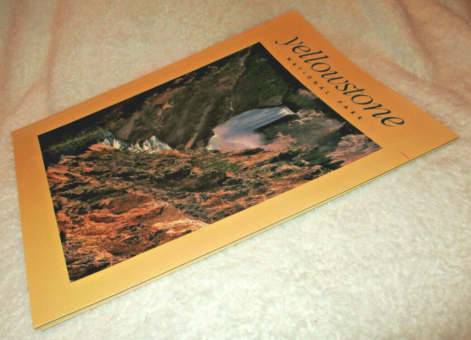 Yellowstone National Park~1989~1st Printing~Soft Cover