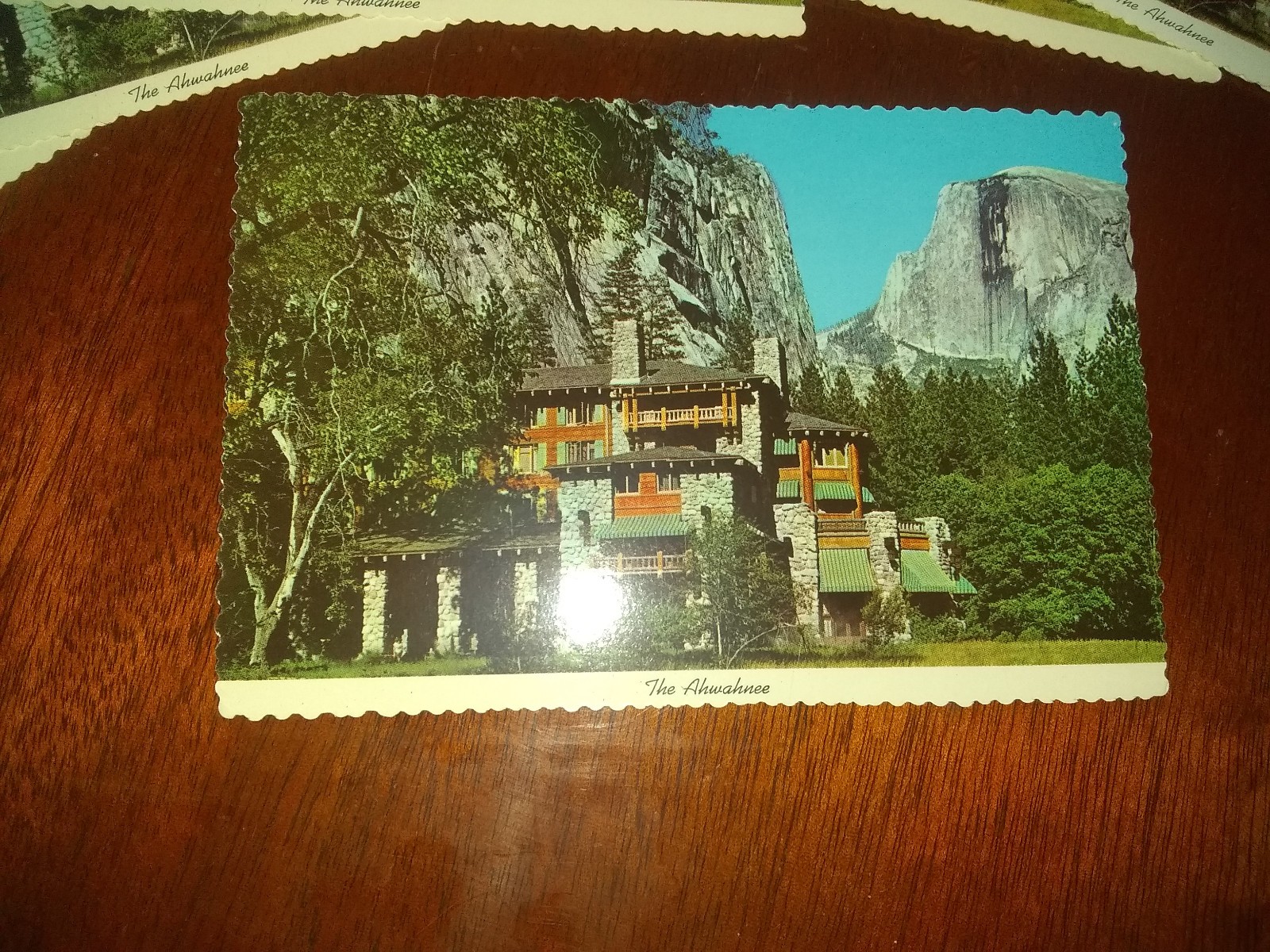 Vintage Ahwahnee Hotel Yosemite National Park Post Cards Lot of 15