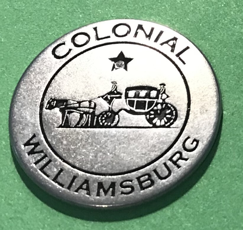 Colonial Williamsburg Carriage & Farm Token
