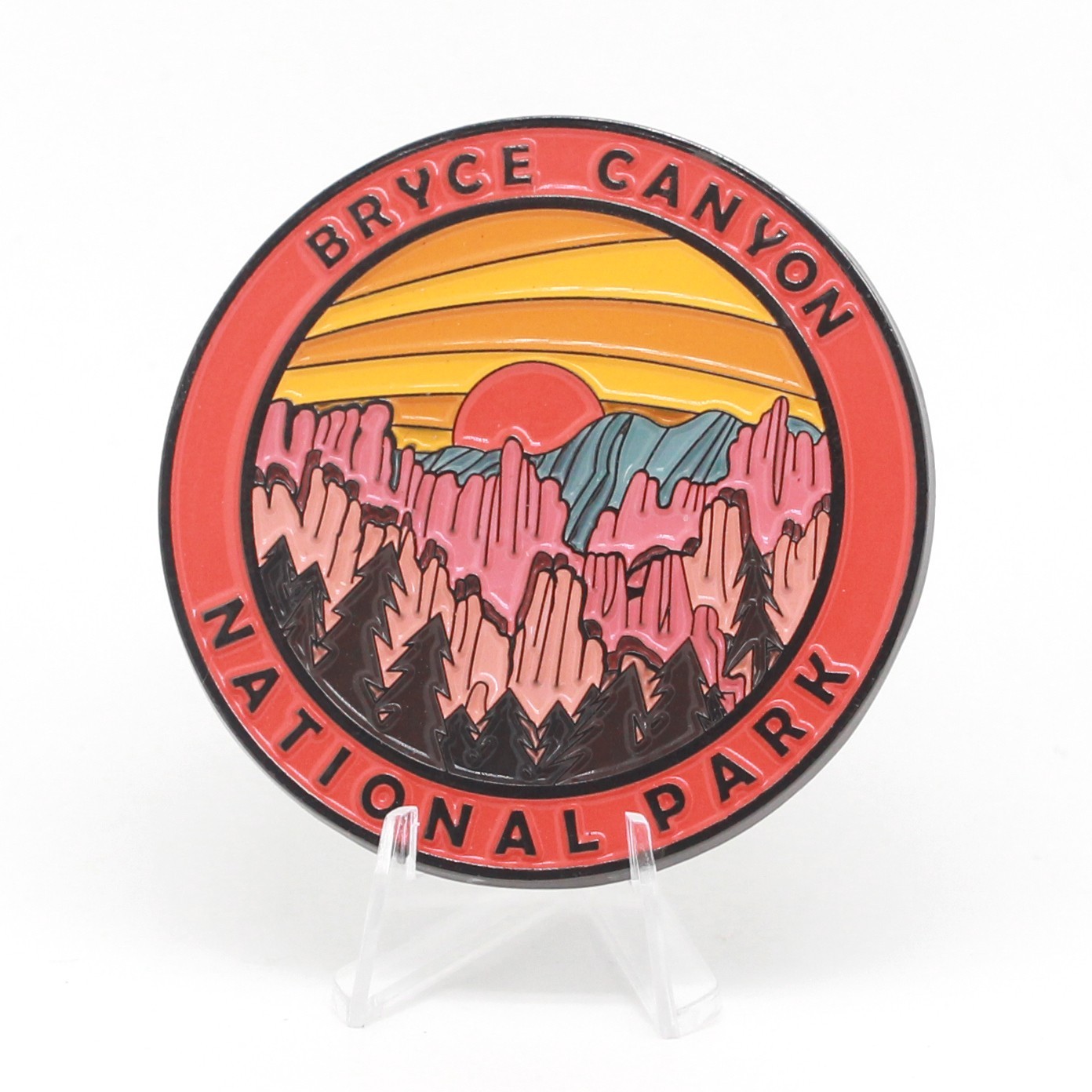 Cre8Travel Bryce Canyon National Park Collectible Magnet – Enamel Finish, 52mm