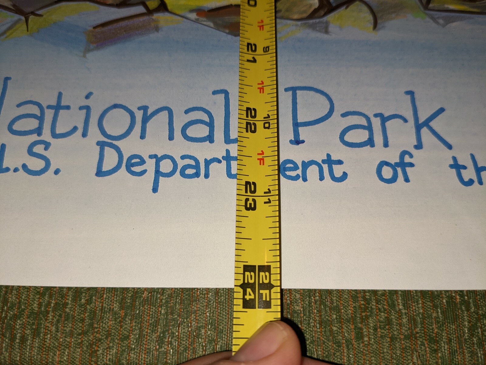 National Park Service – Litter US Department of the Interior Poster 90s