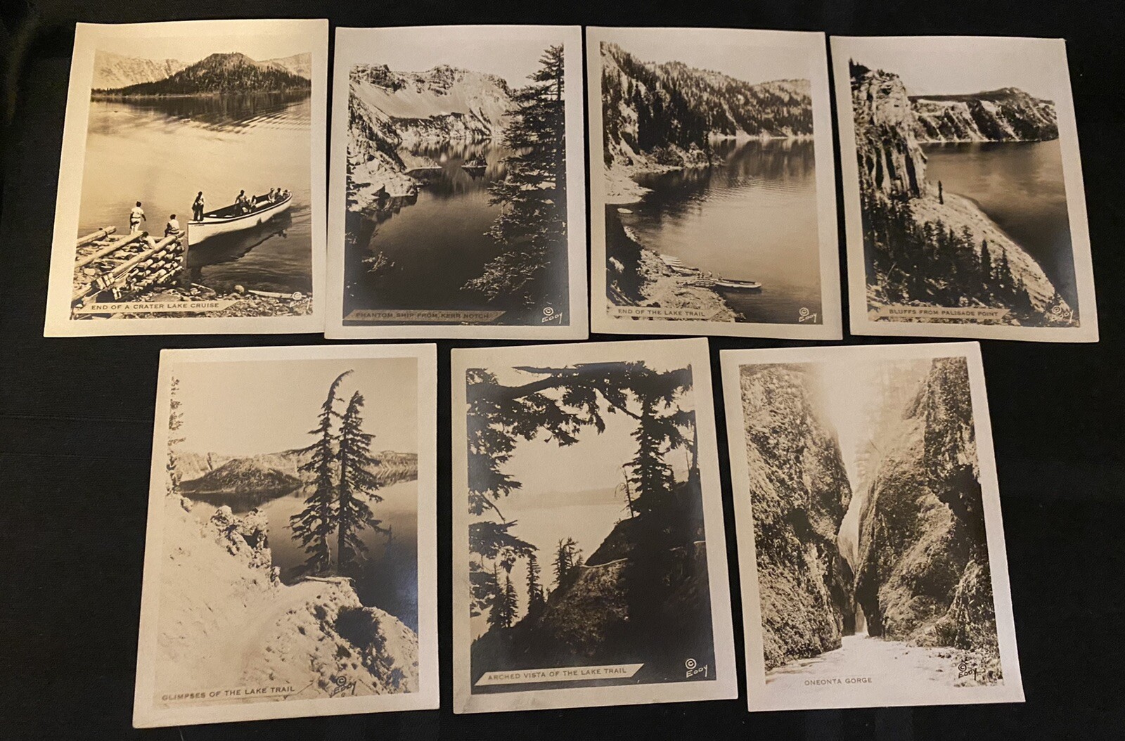 Vintage Ralph Eddy Photos of Crater Lake and the Rim Road 1930-1932
