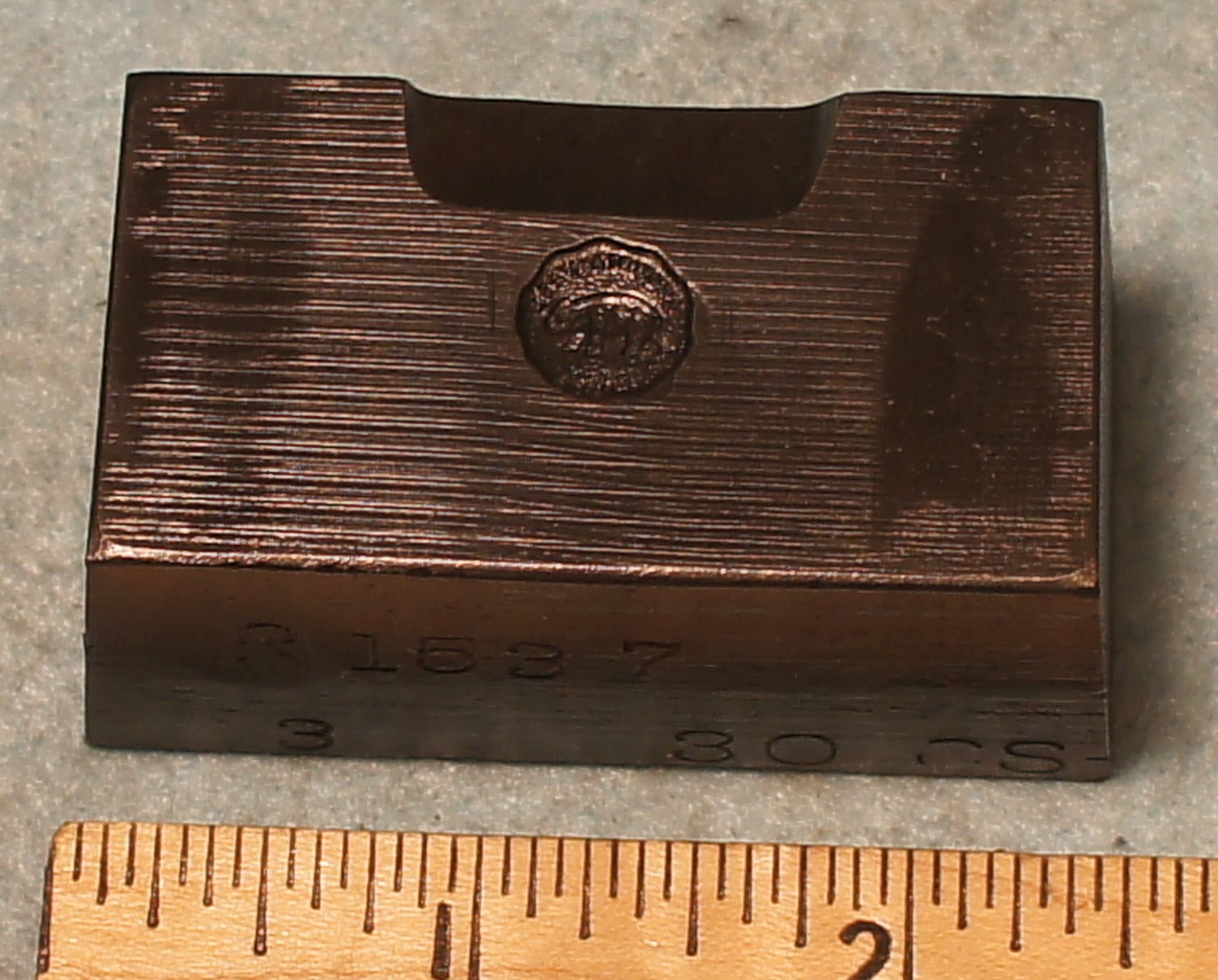 1930 SEQUOIA NATIONAL PARK Bear Pin Applique STEEL STAMPING DIE Robbins RH650