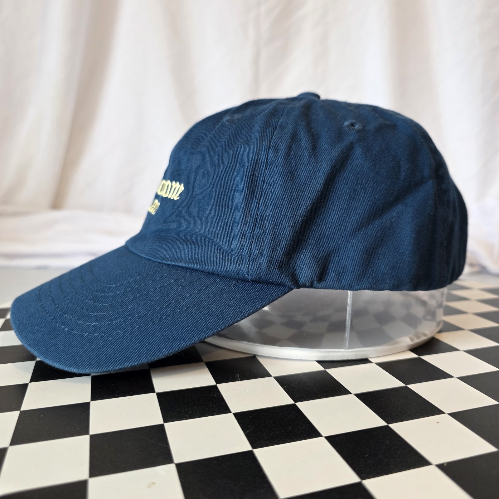 Grizzly Griptape Yellowstone 2001 Hat Teal Blue National Park Dad Cap Strapback
