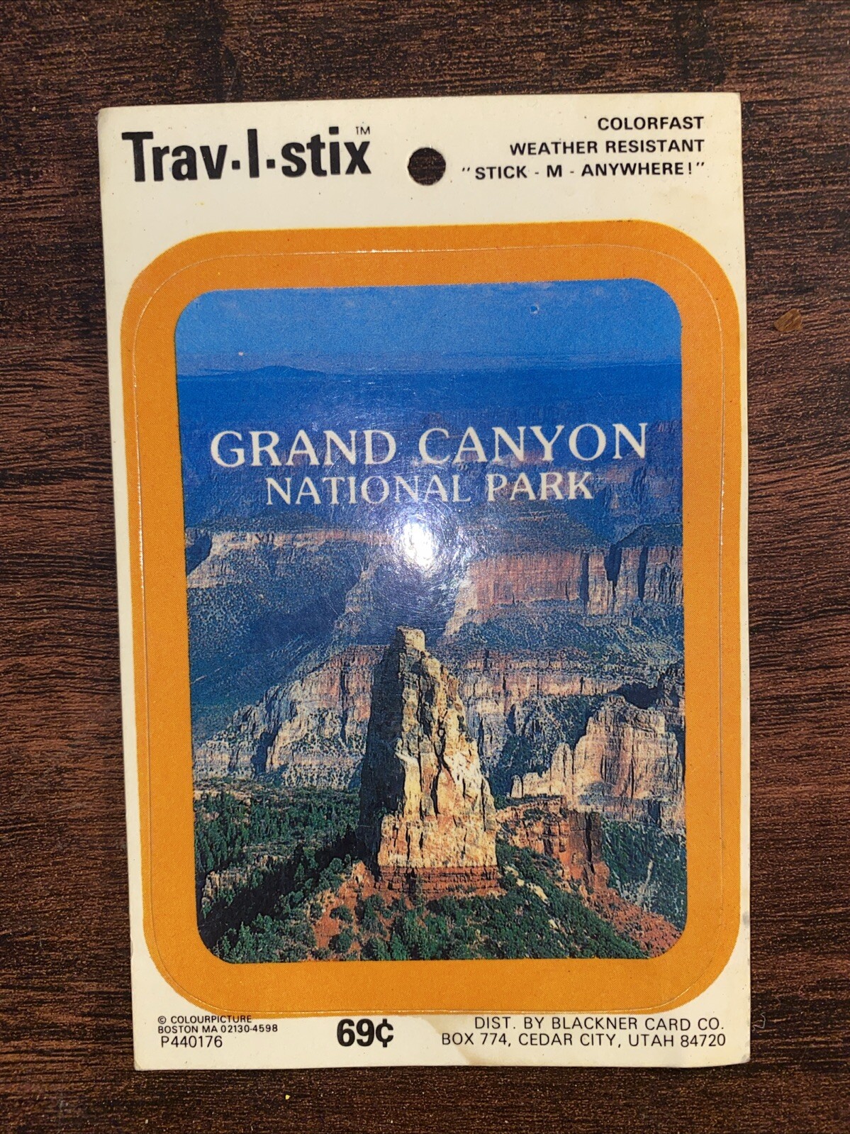 Vintage GRAND CANYON Travel Sticker Decal