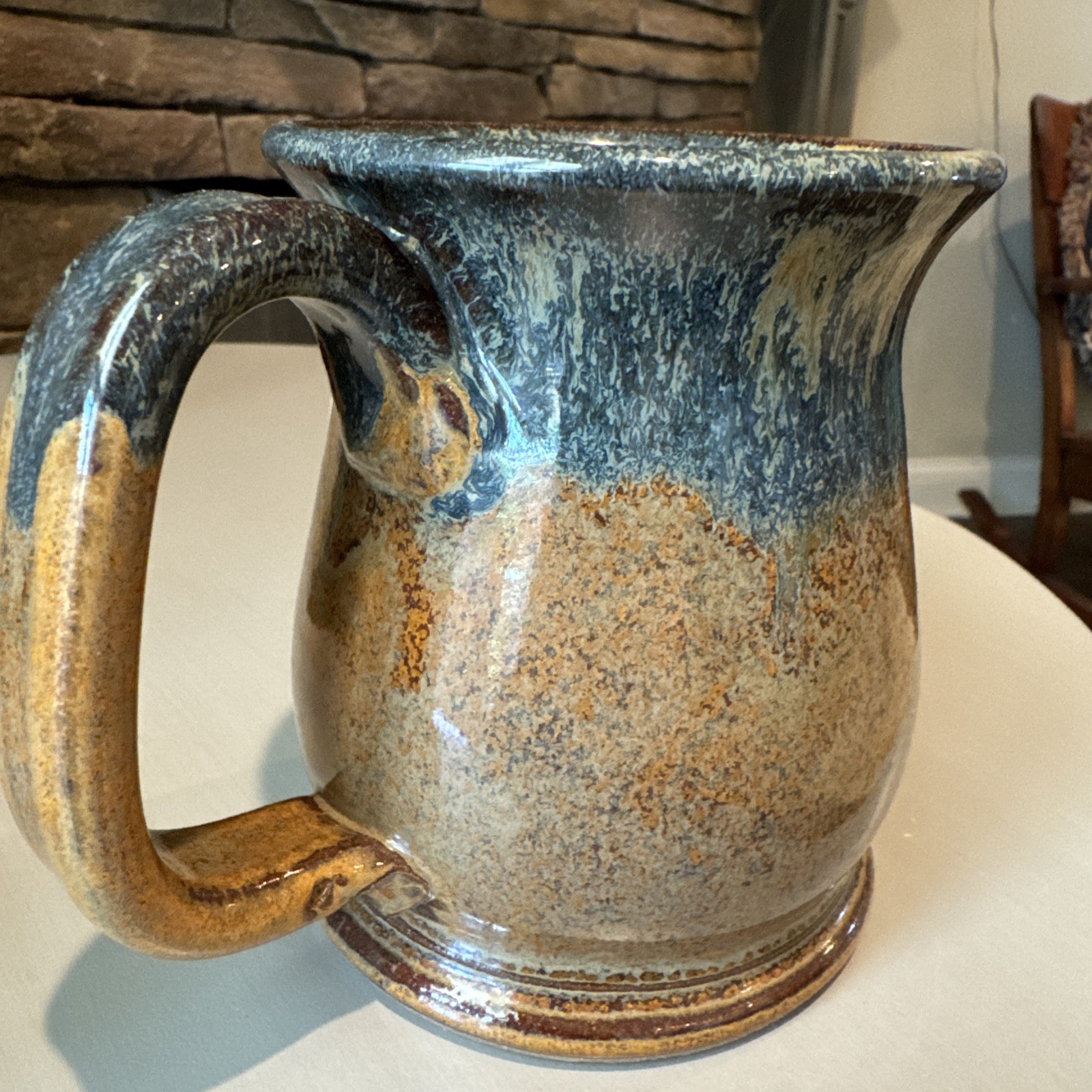 Vintage Abraham Lincoln Birthplace National Park Stoneware Coffee Mug Kentucky