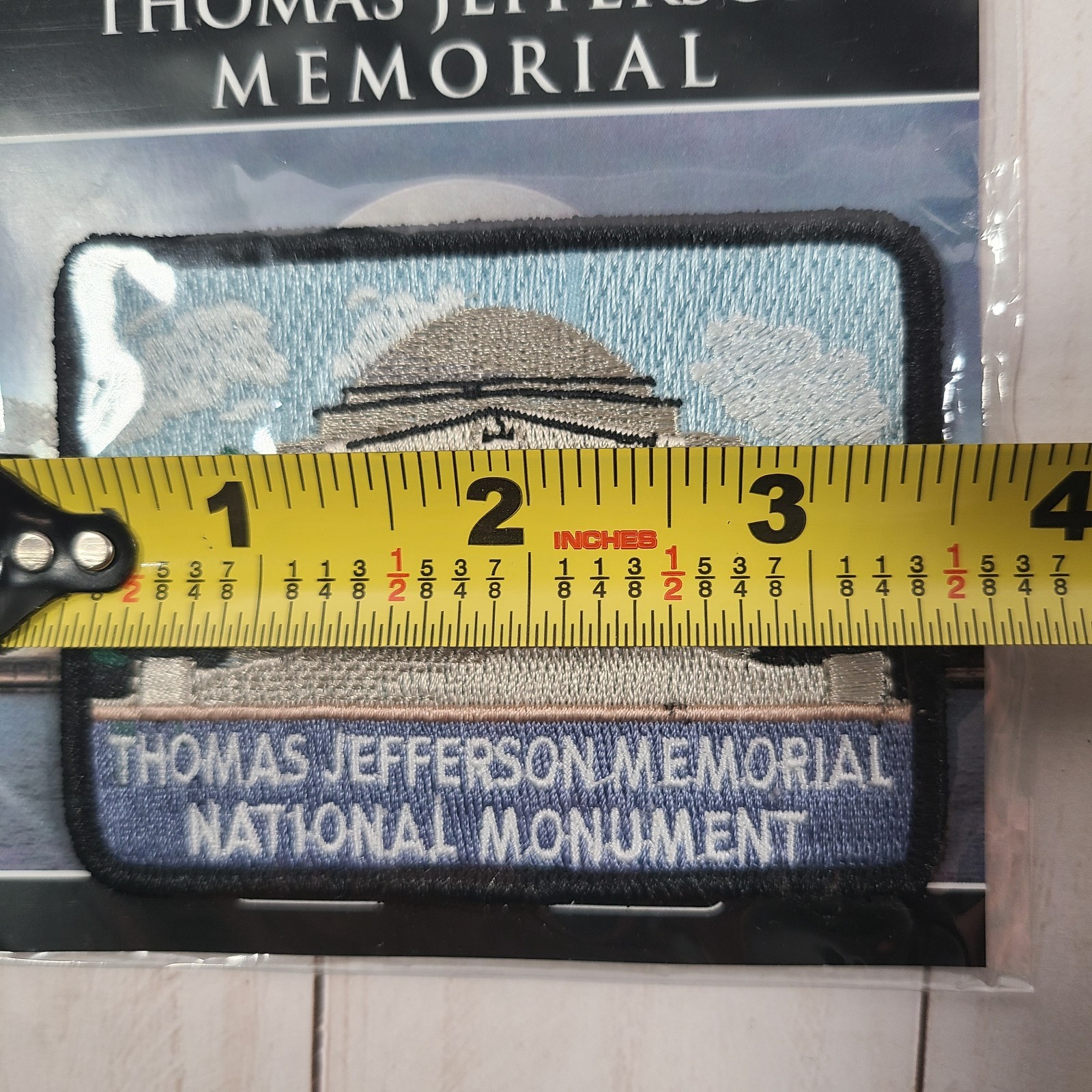 Washington DC Historical Landmarks Patches Lot of 3 Arlington Lincoln Jefferson