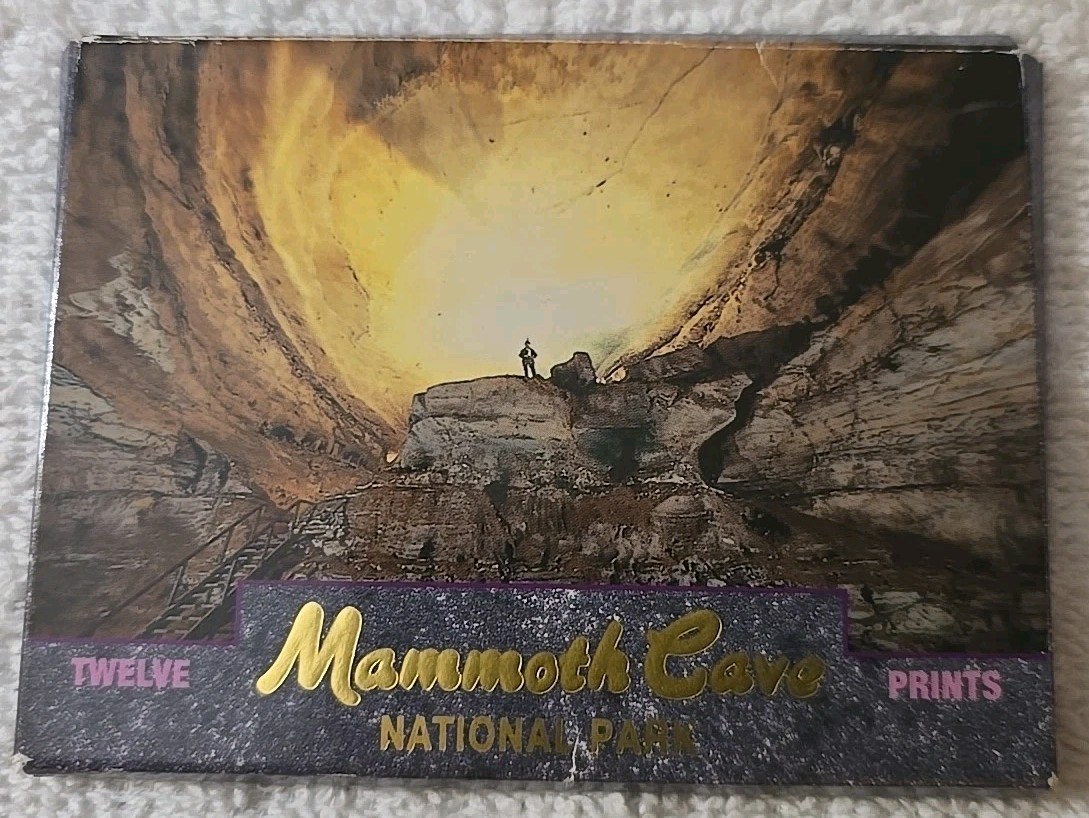 Vintage Mammoth Cave National Park, 12 Print Souvenir Booklet (1B1)