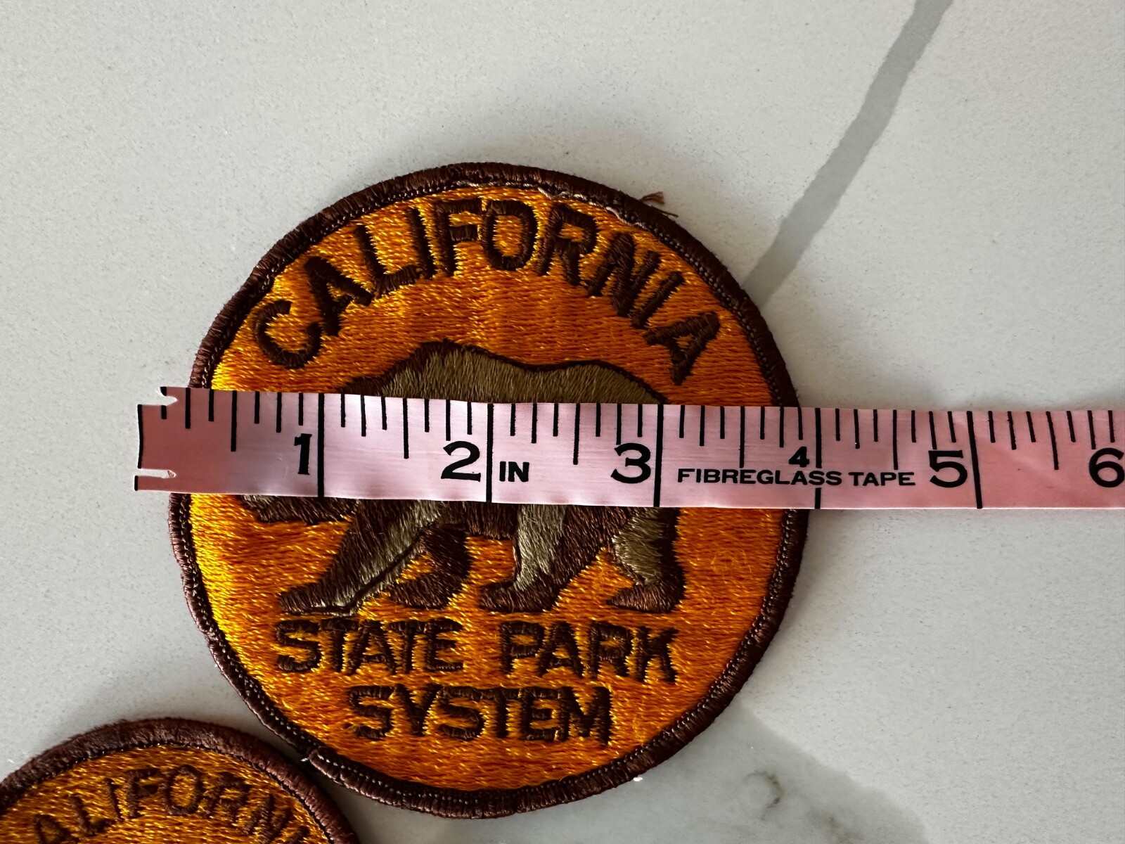 California State Park System Set of 2 Different Sizes Patches Sew On