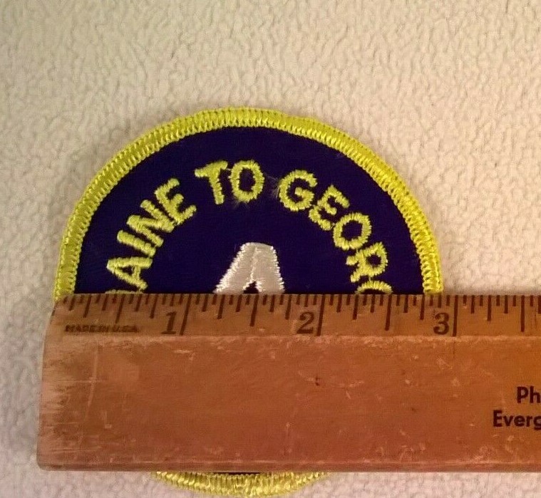 Appalachian Trail AT ~ Maine To Georgia ~ Sew Iron On Patch Badge