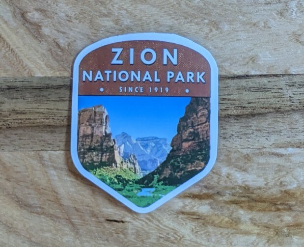 3″ Zion National Park Sticker Decal