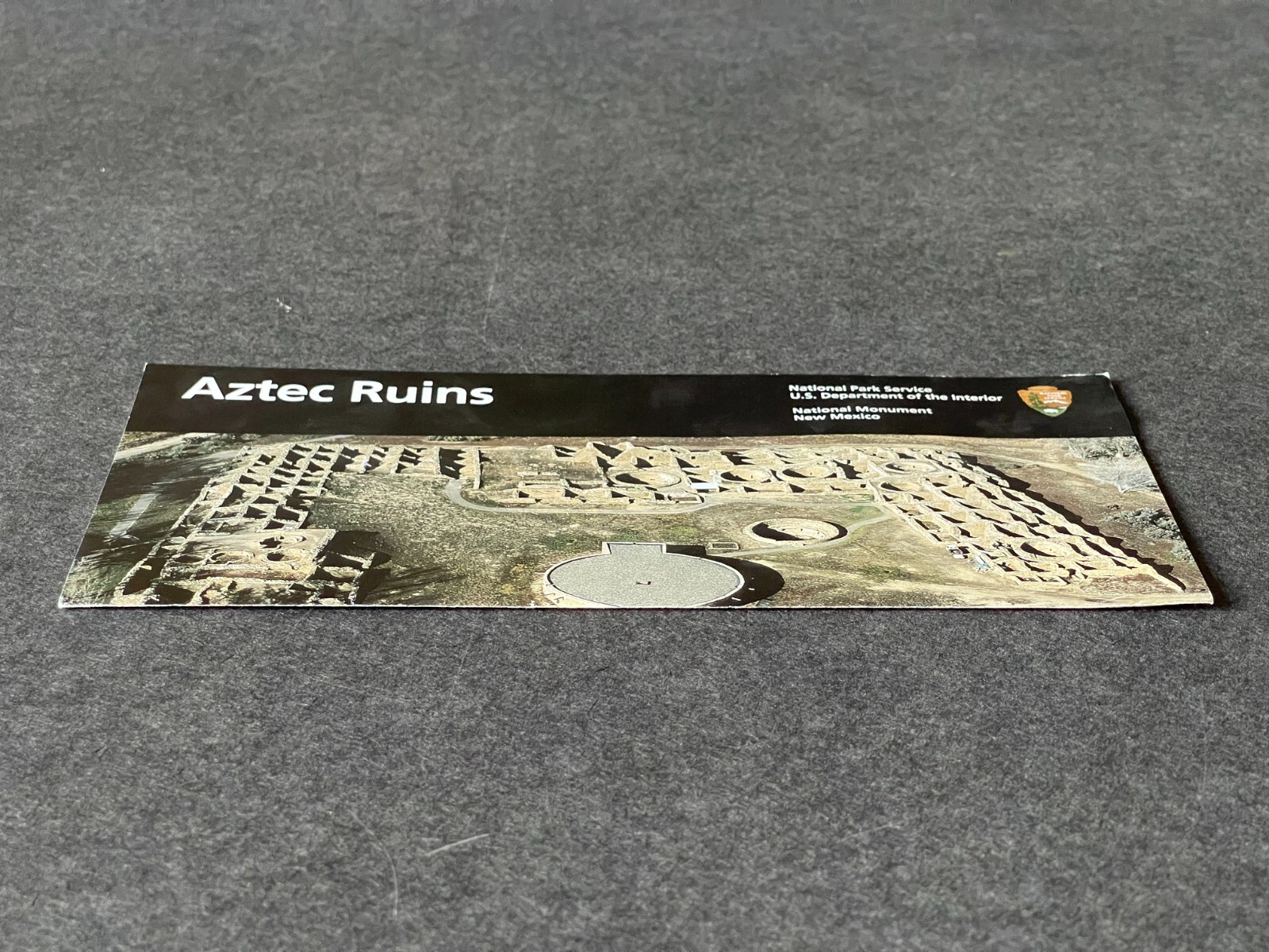 NPS Brochure Map – AZTEC RUINS – National Monument New Mexico