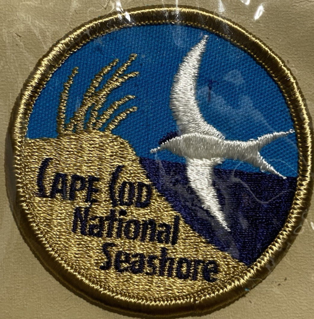 NIP Cape Cod National Seashore The Plight of the Tern Round Embroidered Patch