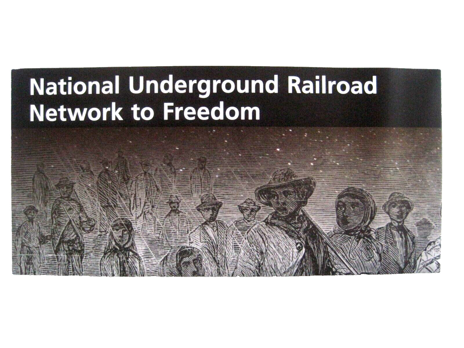 National Park Service Underground Railroad Network Freedom Unigrid Brochure Map