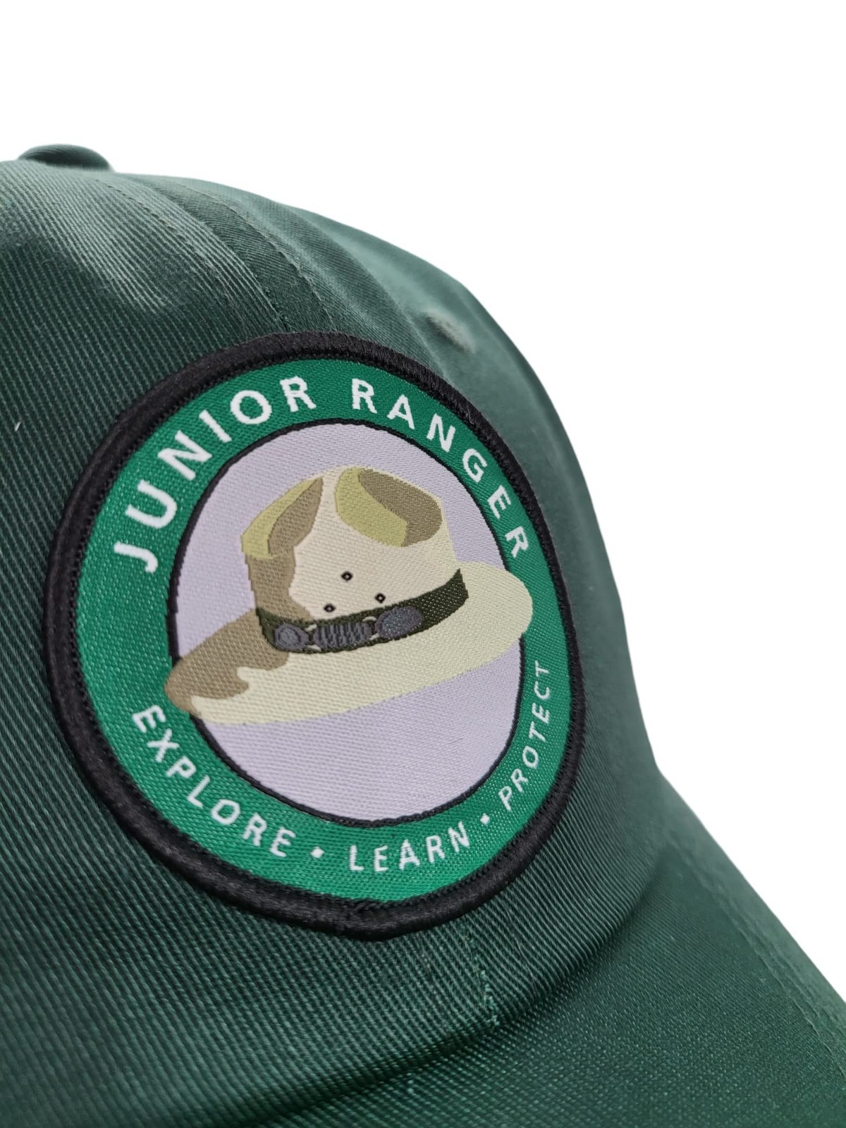 Junior Ranger Hat for Kids – NPS Patch, Adjustable Youth Cap, Outdoor Adventure