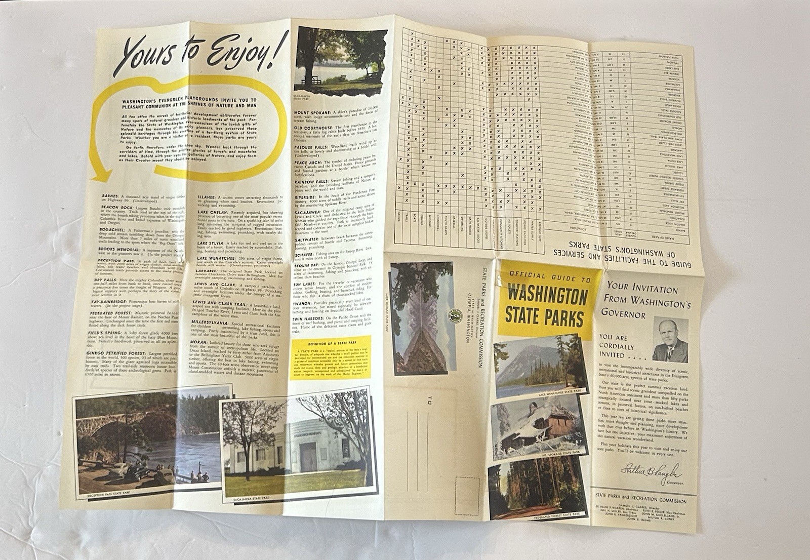Lot Of Vintage Outdoor and Travel National Parks Ephemera and Maps